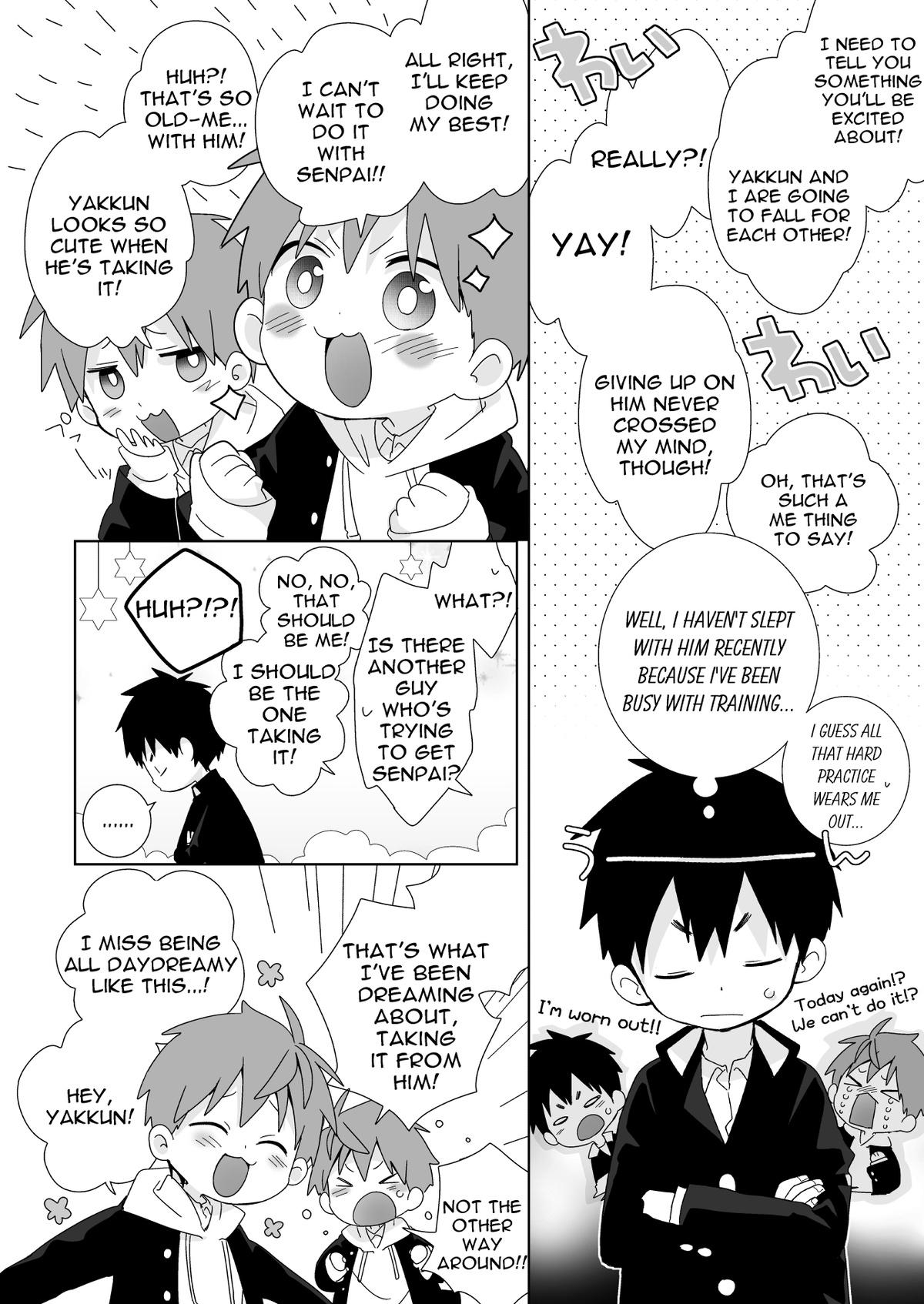Amateur Pussy [Natitama (Isako)] Yakumo-Senpai to Yuusuke-kun Inmu Hen! | Yakumo & Yusuke Explicit version! [English] [Digital] - Original Gay Broken - Page 5