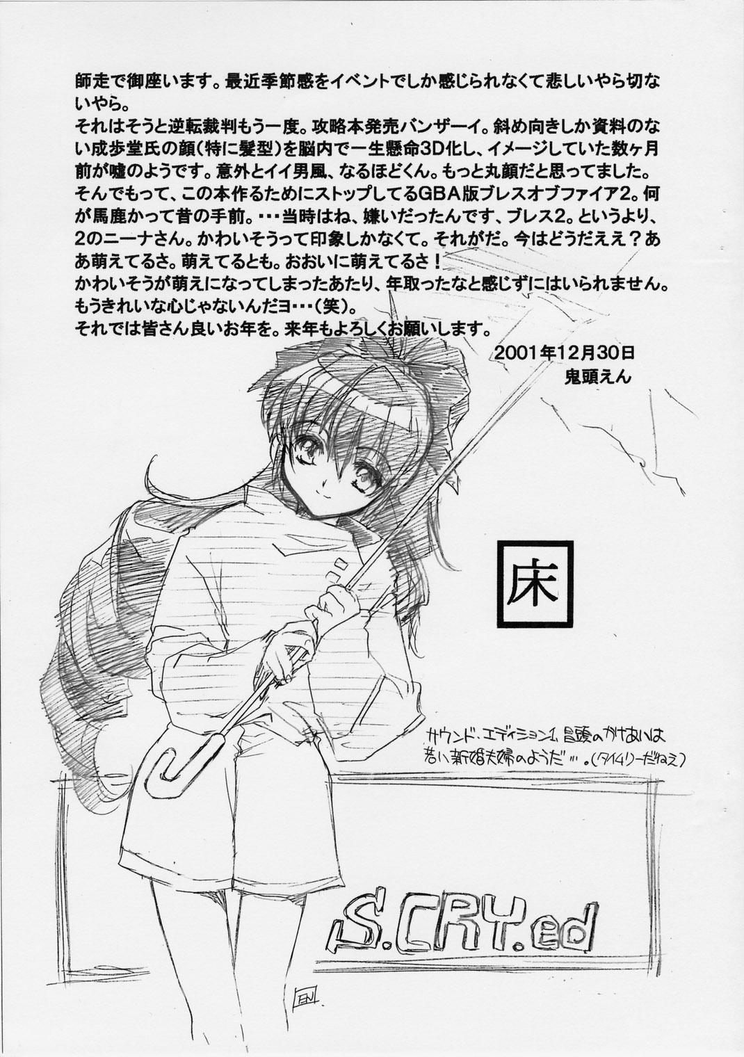 Perfect Pussy Dotanba Setogiwa Gakeppuchi 3 - Breath of fire ii Ace attorney | gyakuten saiban Thief - Page 2