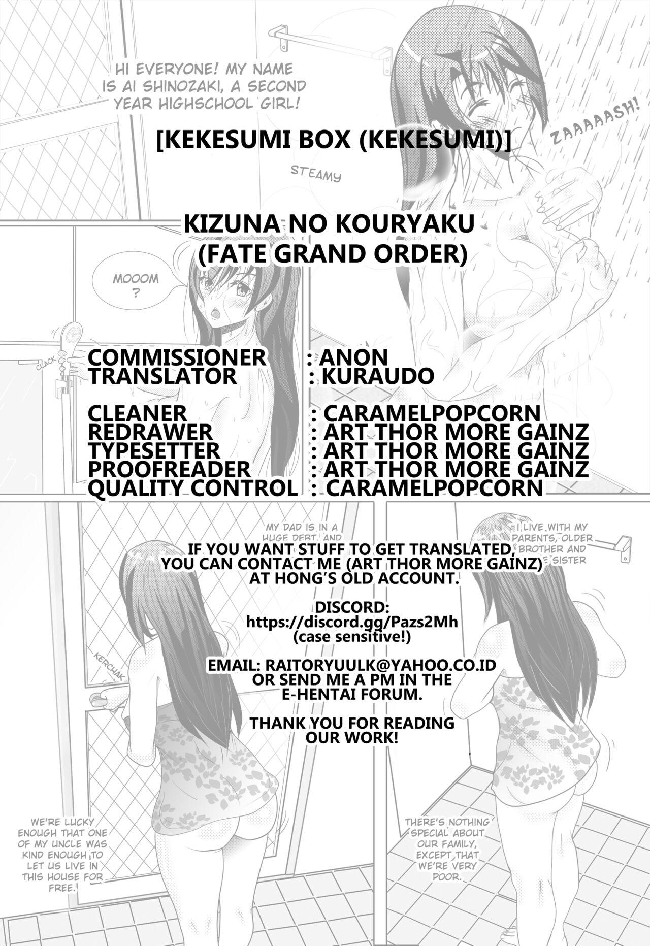 Horny Slut Kizuna no Kouryaku | Bonding Strategy - Fate grand order Satin - Page 29