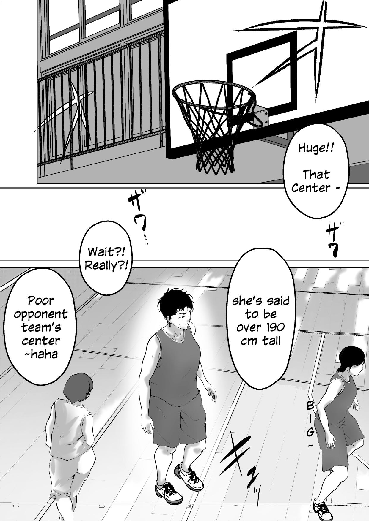 Foreskin [Pentacle (Shimipan)] Baske-bu Center Ishida-san | Basketball Club Center Ms. Ishida [English] - Original Hidden - Page 2