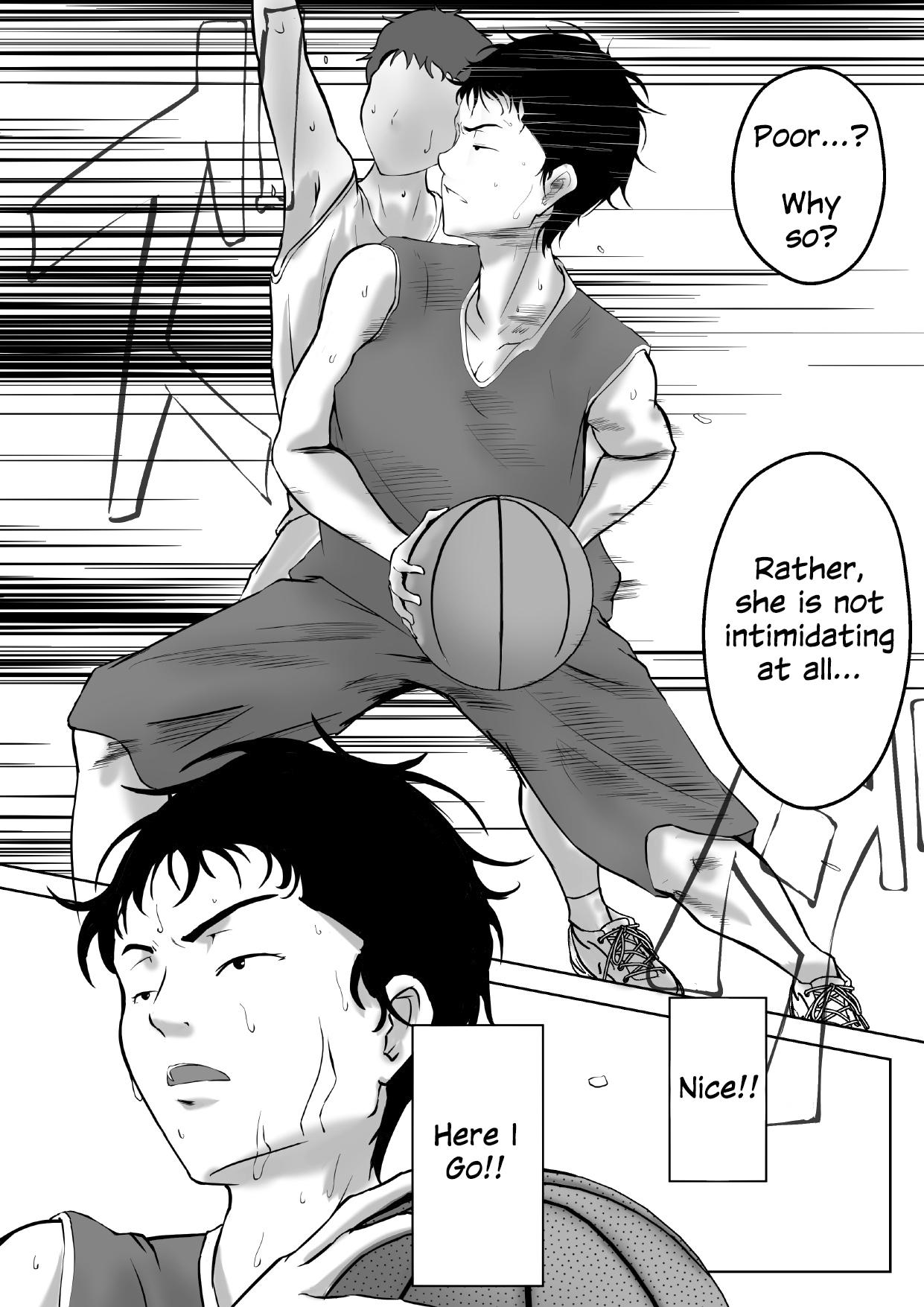 Foreskin [Pentacle (Shimipan)] Baske-bu Center Ishida-san | Basketball Club Center Ms. Ishida [English] - Original Hidden - Page 3