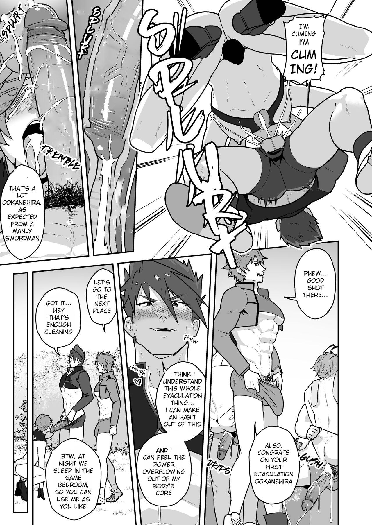 Solo TOARU OSU DANSHI - A CERTAIN MANLY GUY - Touken ranbu Threesome - Page 11