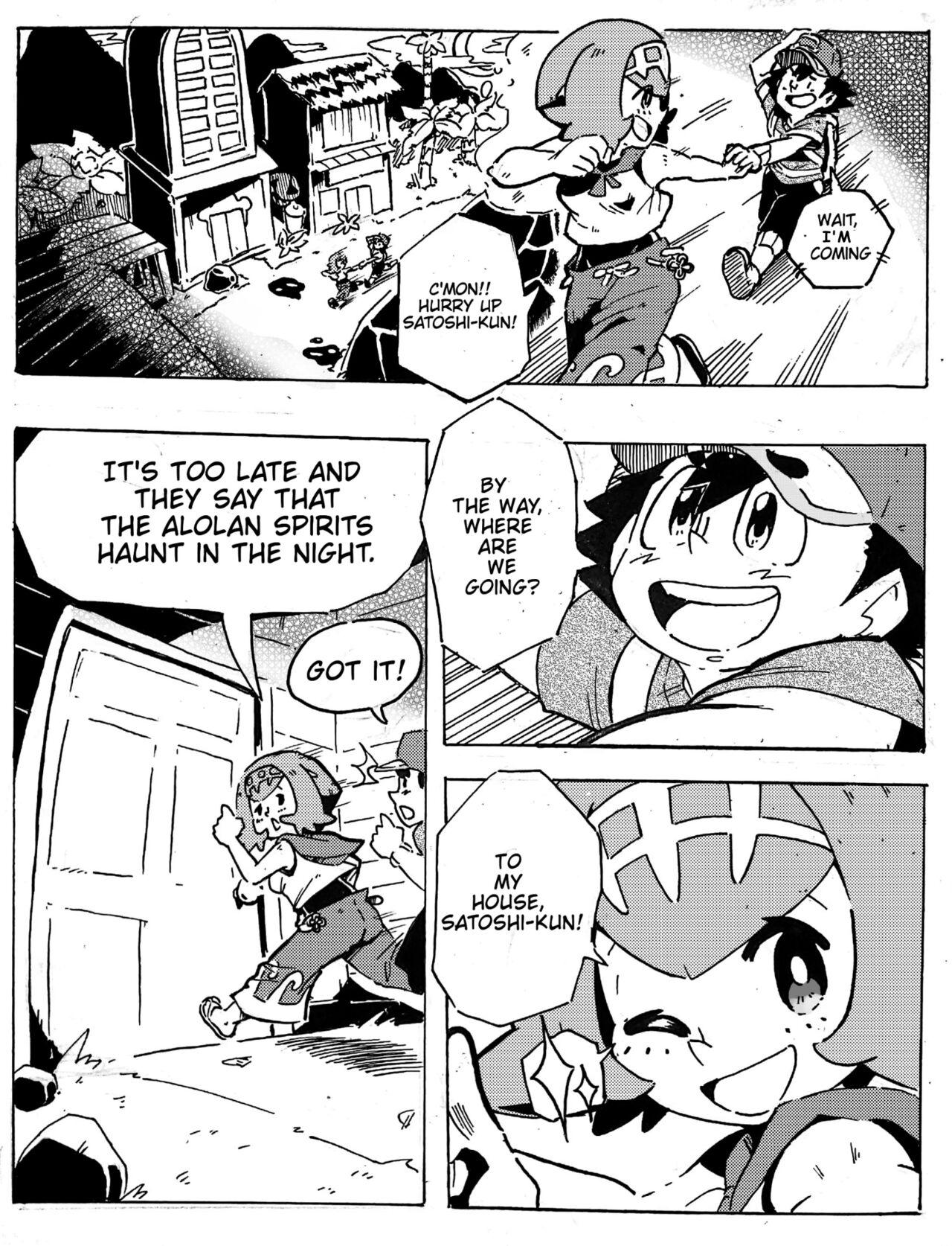Redhead Alola's Family Moment ♡ - Pokemon | pocket monsters Gay Solo - Page 4