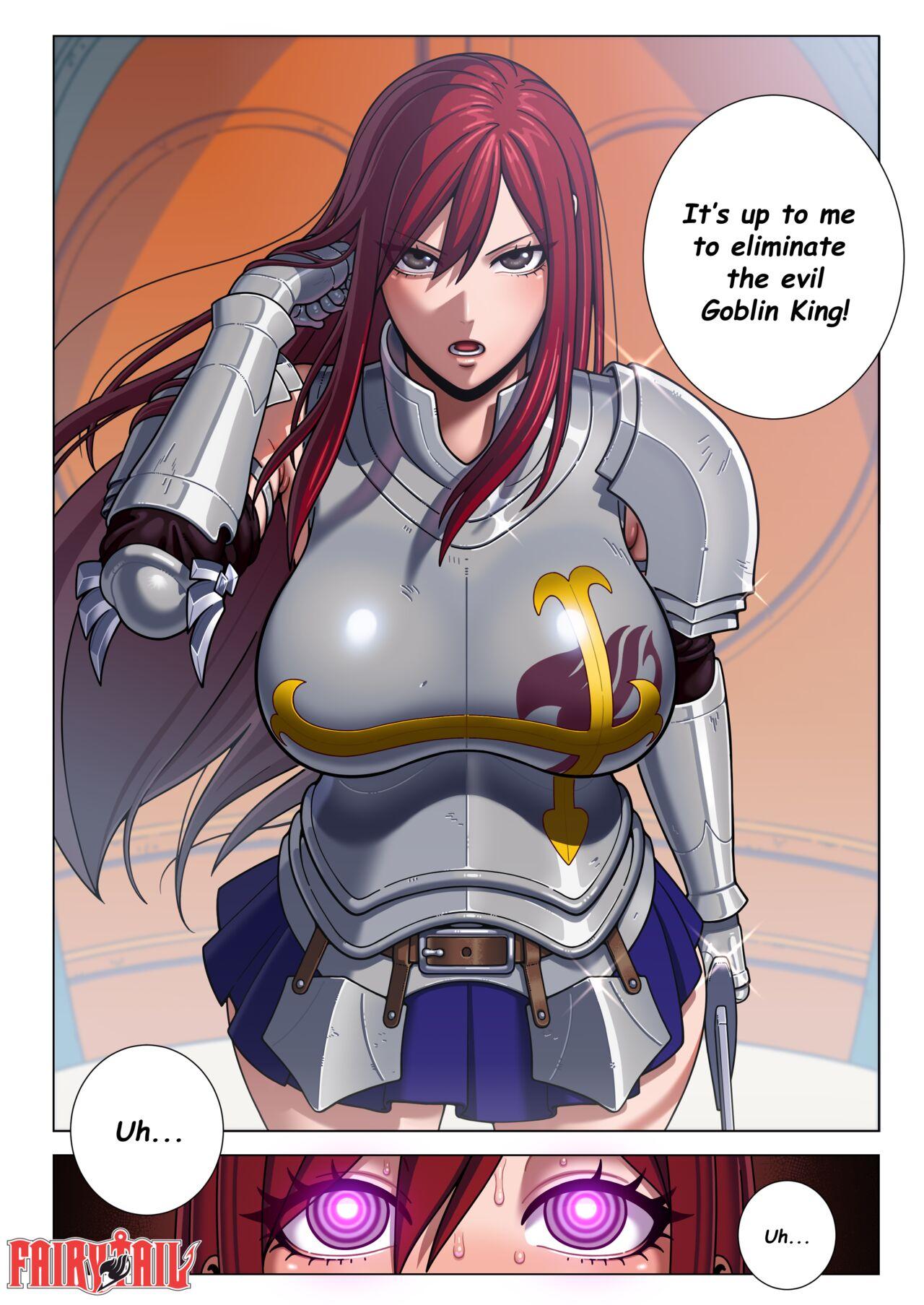 Pounded Erza Scarlet - Fairy tail Cumload - Page 2