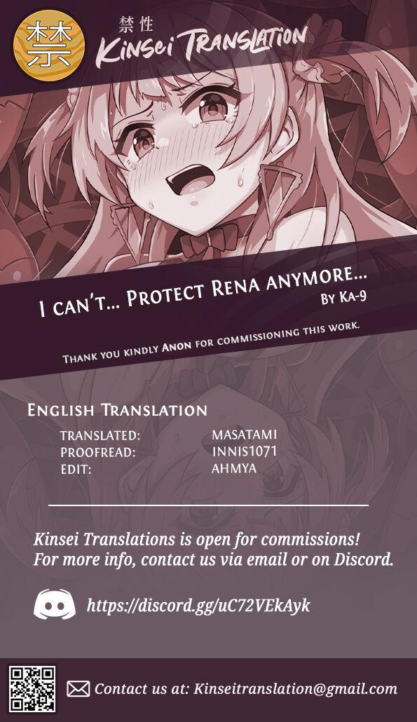 Vibrator Rena-chan... Mou Mamorenai ne... | I can't... Protect Rena Anymore... - Puella magi madoka magica side story magia record Belly - Page 23