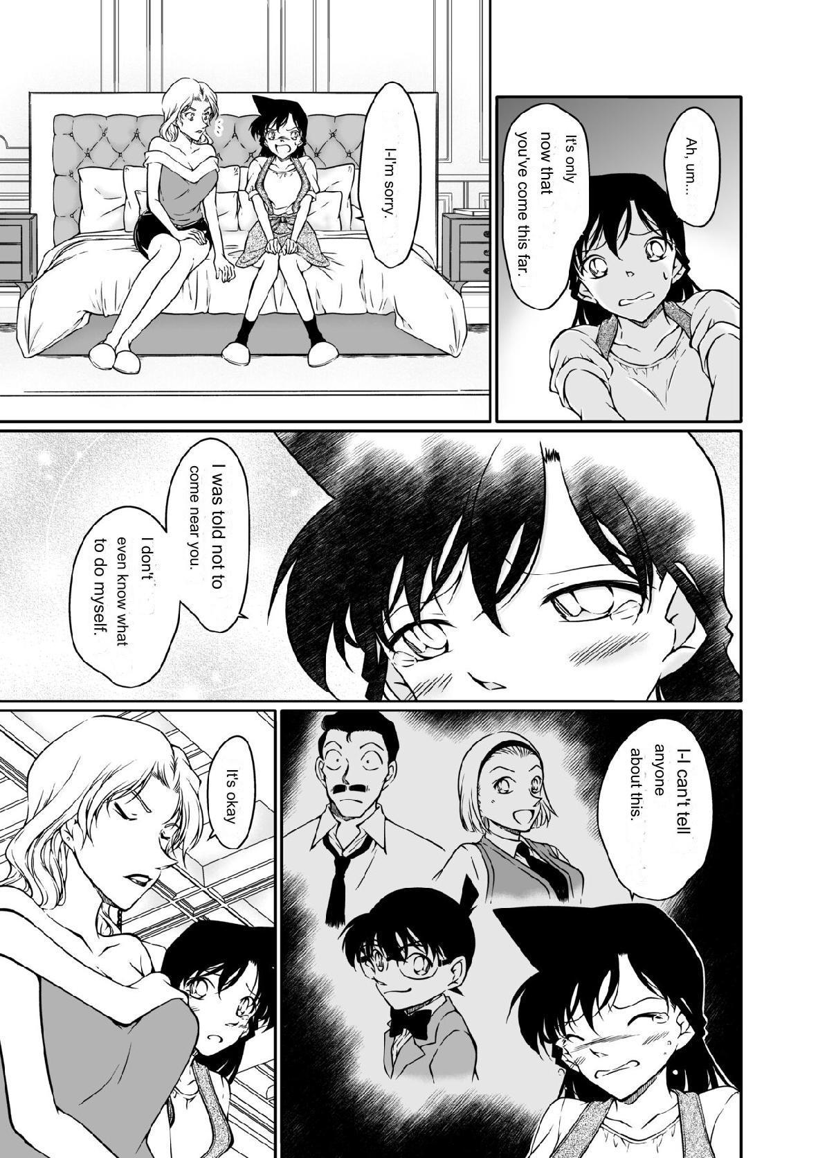 Dykes Kaiketsu Houhou wa Karada ni Oshiete Ageru | I'll tell my body how to solve it. - Detective conan | meitantei conan Milf Fuck - Page 6