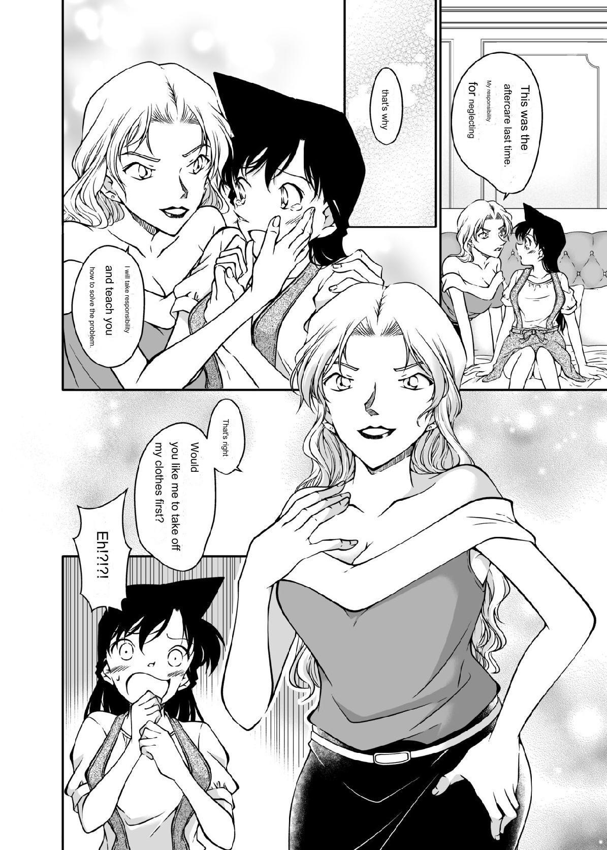 Dykes Kaiketsu Houhou wa Karada ni Oshiete Ageru | I'll tell my body how to solve it. - Detective conan | meitantei conan Milf Fuck - Page 7