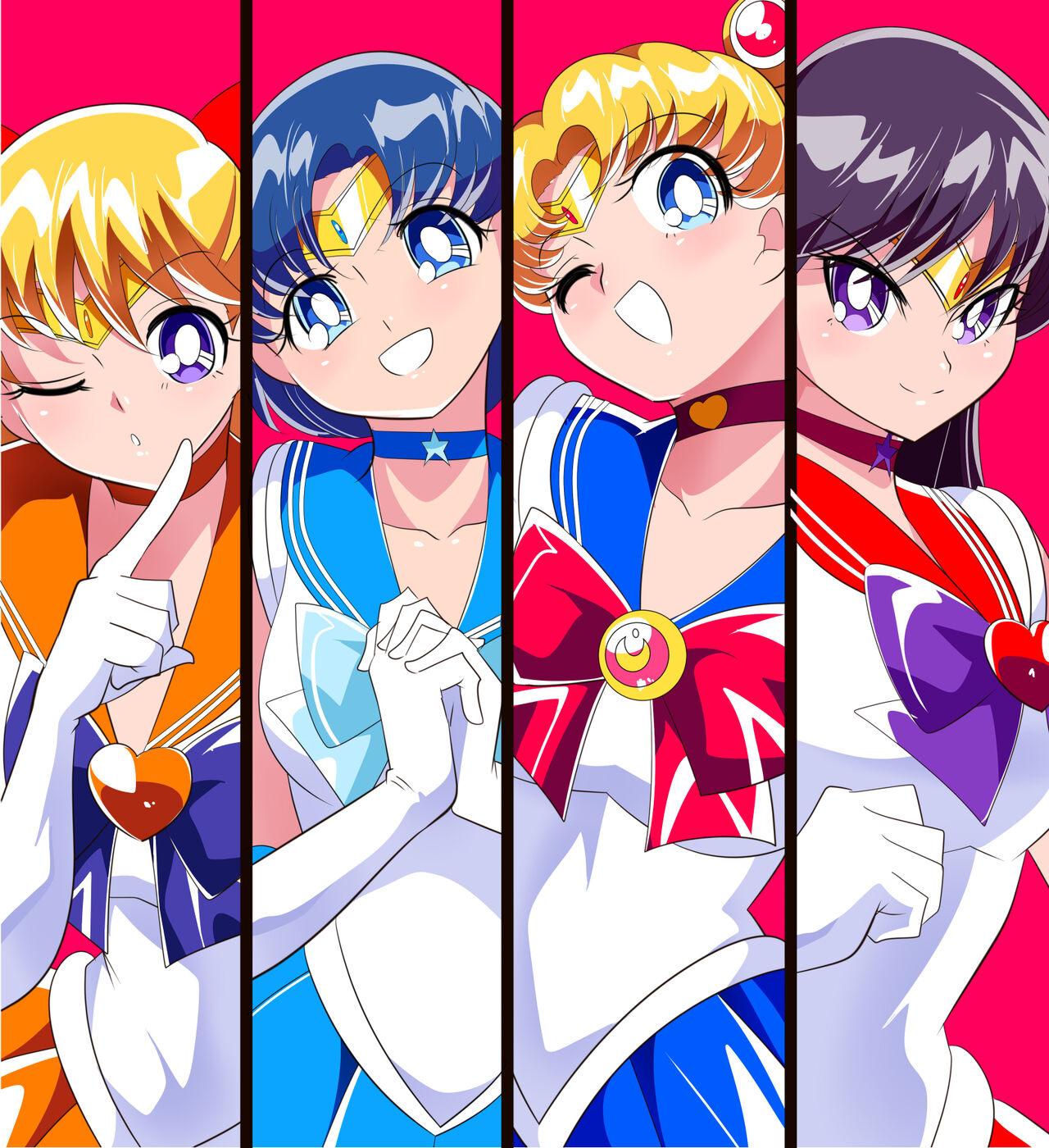 Gloryholes HEROINE LOSE Sailor Senshi VS Tuneen‼ - Sailor moon | bishoujo senshi sailor moon Seduction Porn - Picture 2