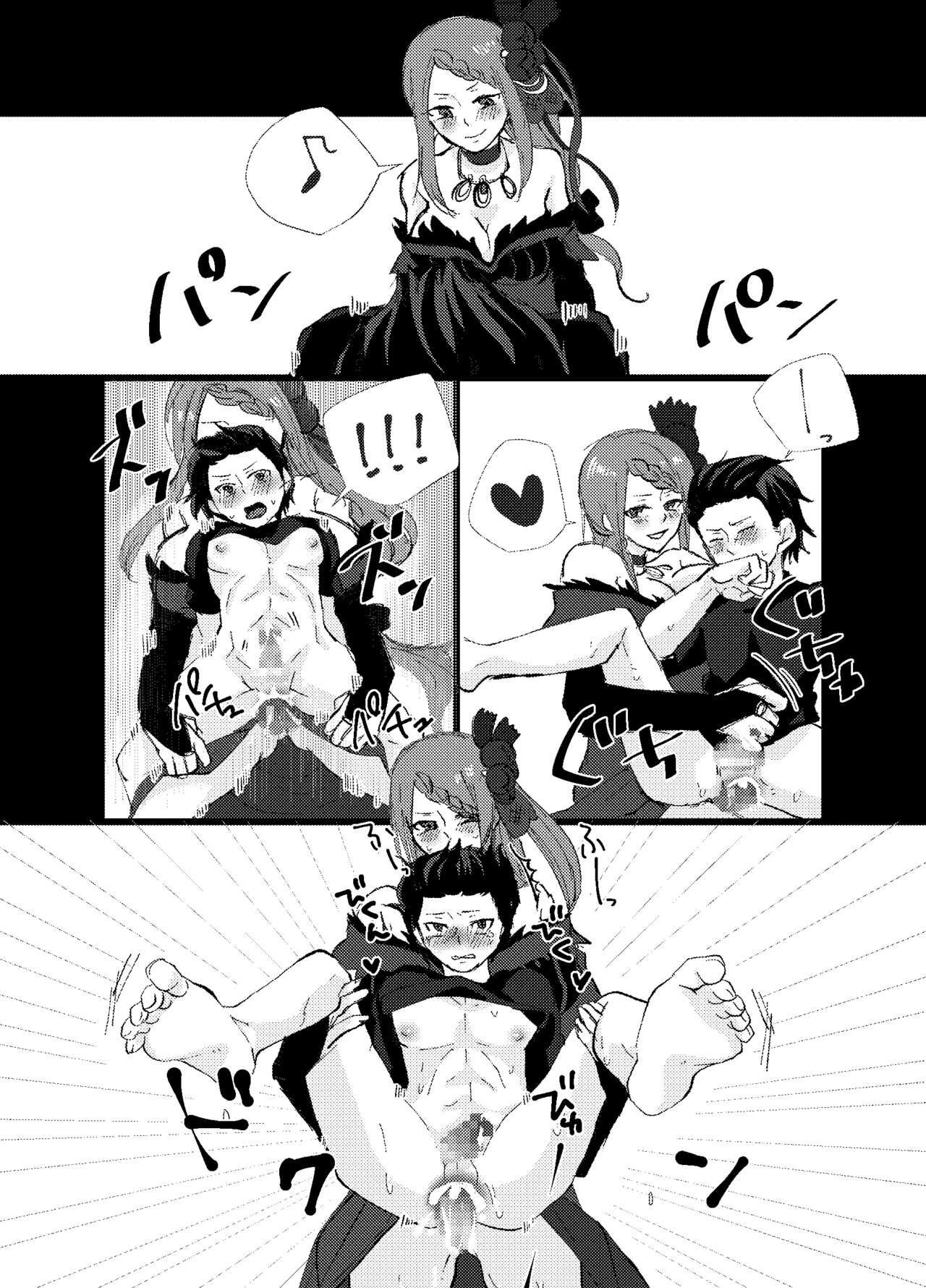 Re:Zero girls x Subaru futa 3