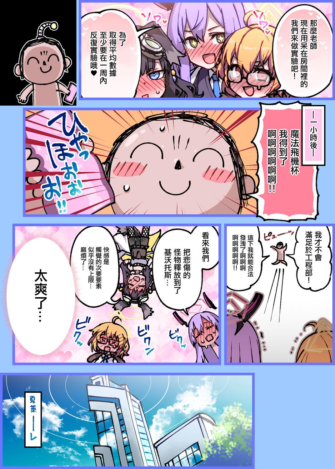 Doublepenetration Mahou no Onaho Moratta | 得到了魔法之飛機杯 - Original Blue archive Skinny - Page 5