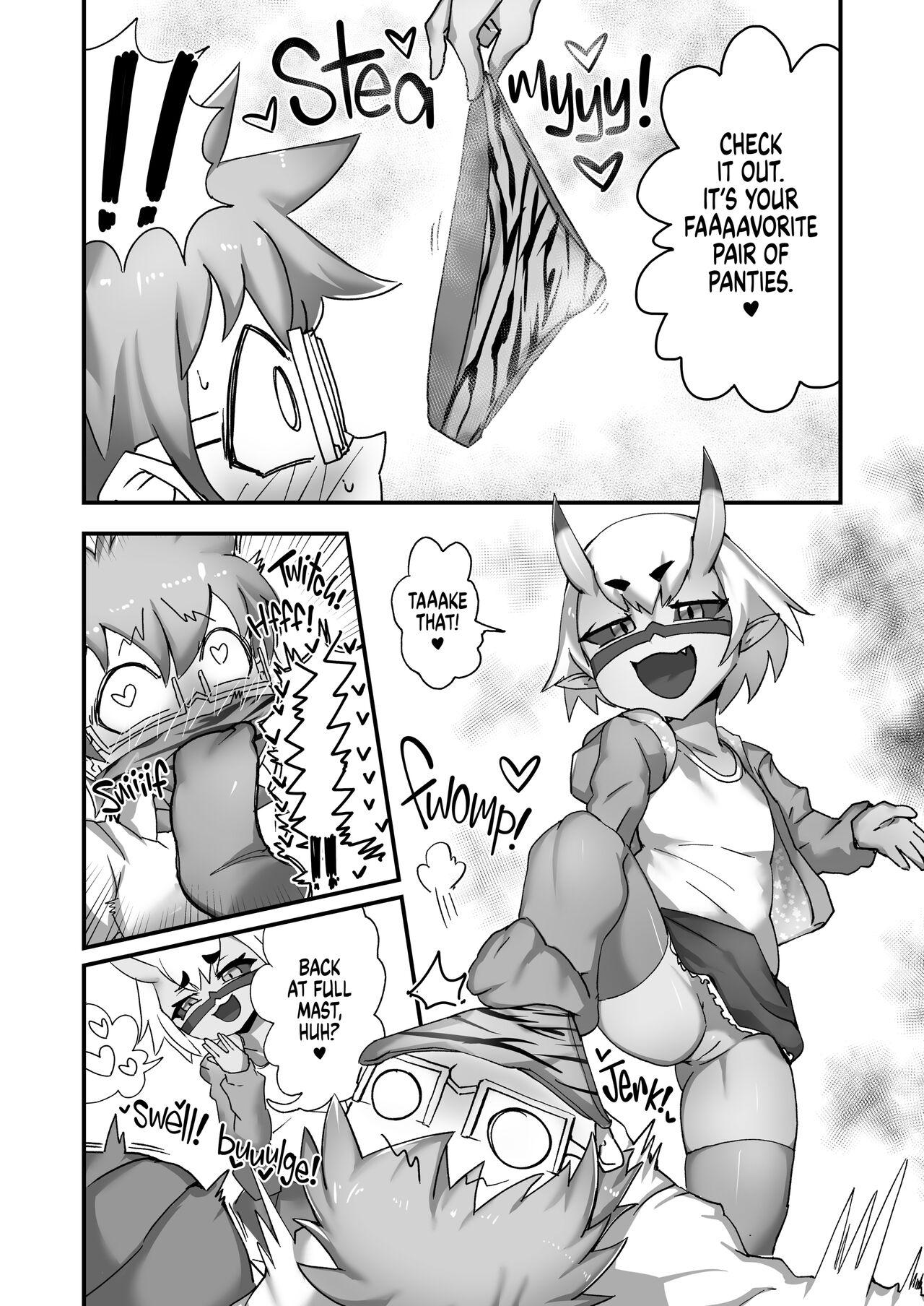 Watersports Mesuga Oni-chan to Doutei Sensei |A Bratty Little Demon and Her Cherryboy Teacher - Original Mas - Page 10