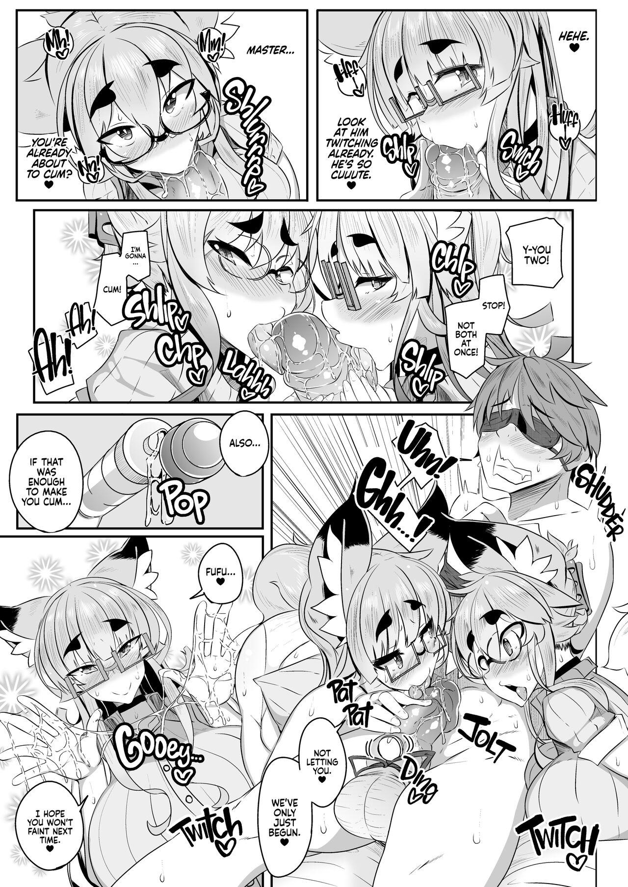 Free Hardcore Kitsune-san no H na Hon 9 | Naughty Foxy Vol. 9 Pussysex - Page 10
