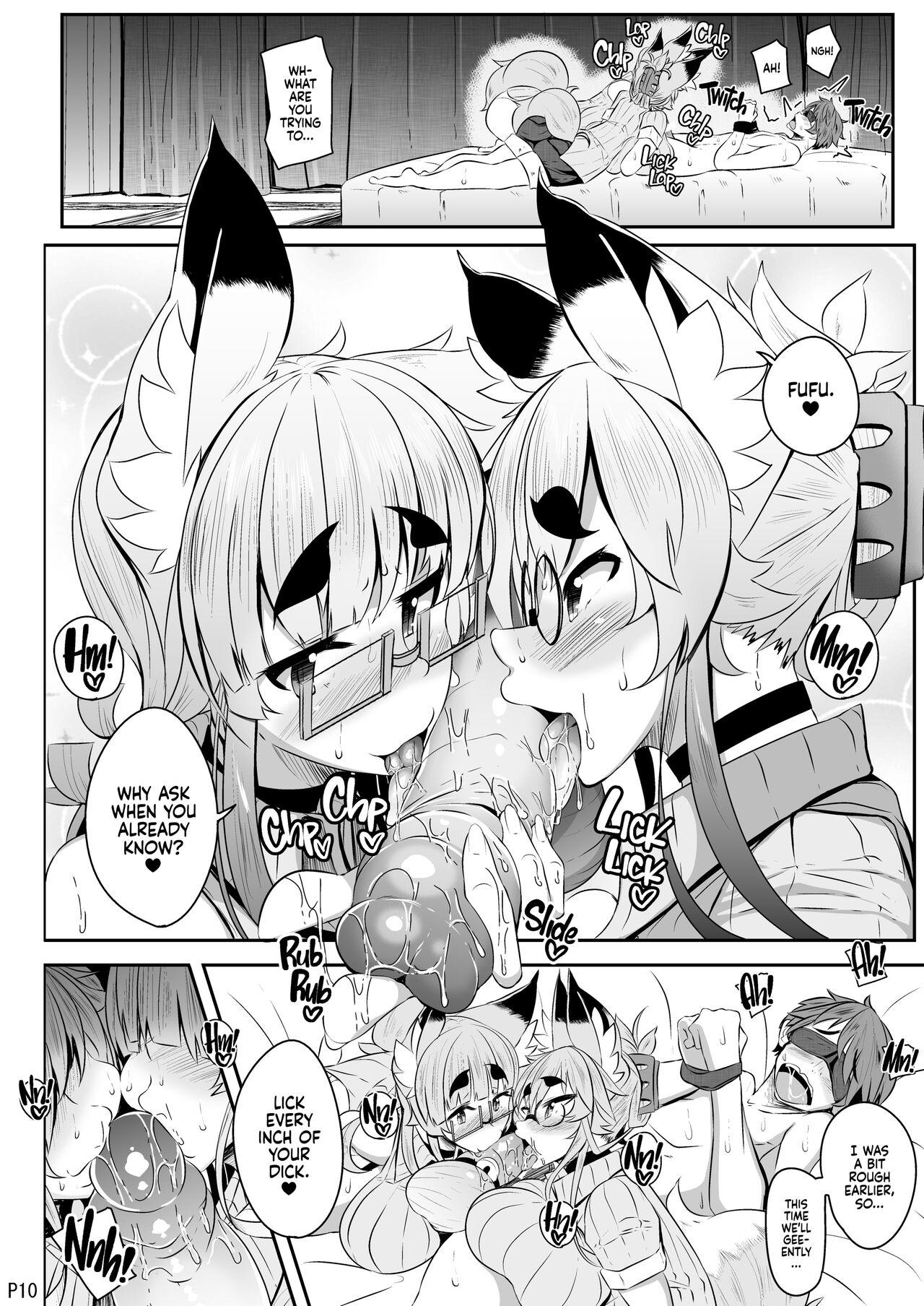 Free Hardcore Kitsune-san no H na Hon 9 | Naughty Foxy Vol. 9 Pussysex - Page 9