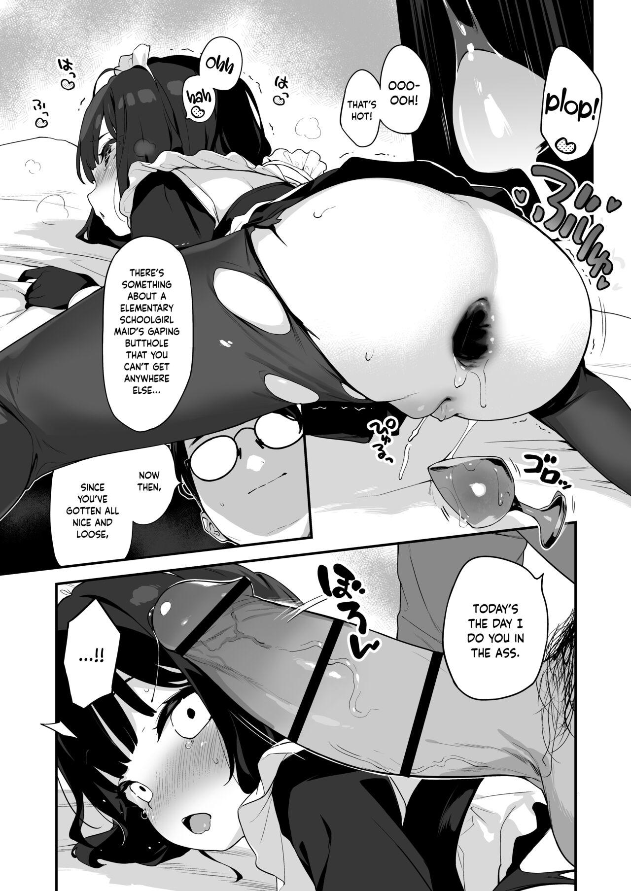 Komomo wa Goshujinsama Senyo no Ryoana Nikubenki Loli Maid | Komomo is a Loli Maid Cum Dump With All Holes Only for Her Master 16