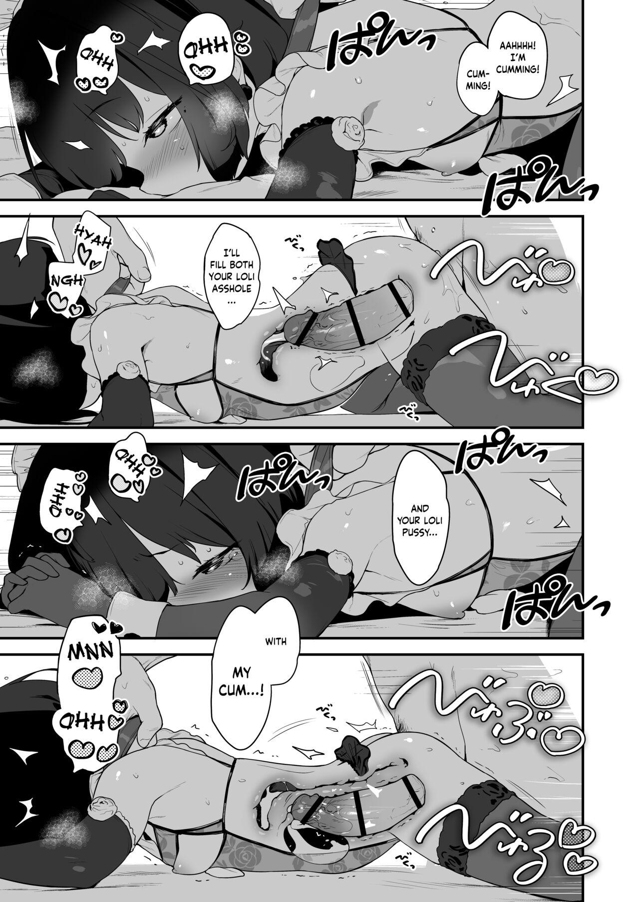 Komomo wa Goshujinsama Senyo no Ryoana Nikubenki Loli Maid | Komomo is a Loli Maid Cum Dump With All Holes Only for Her Master 52