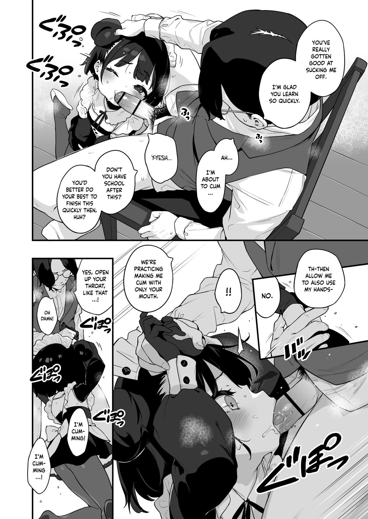 Eating Komomo wa Goshujinsama Senyo no Ryoana Nikubenki Loli Maid | Komomo is a Loli Maid Cum Dump With All Holes Only for Her Master - Original Booty - Page 6