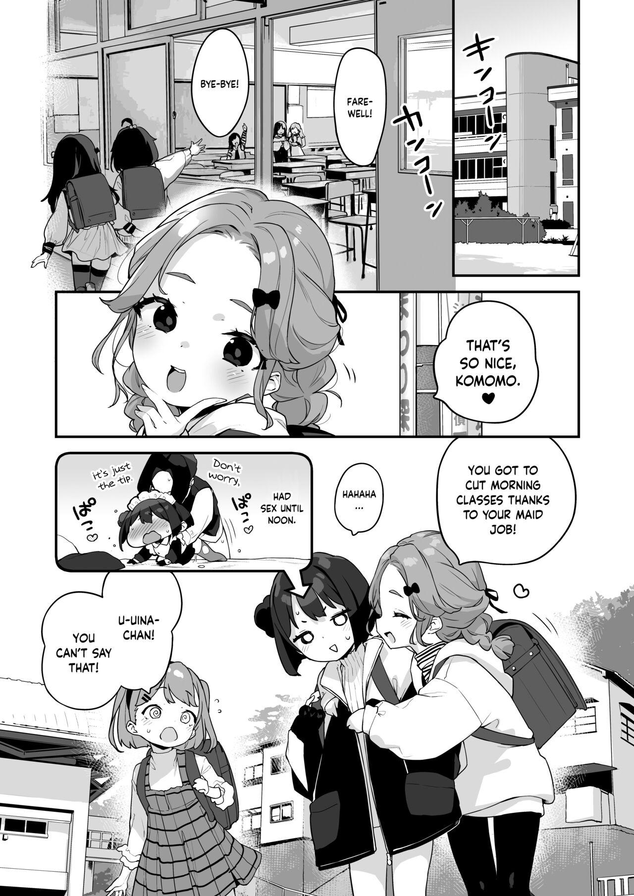 Eating Komomo wa Goshujinsama Senyo no Ryoana Nikubenki Loli Maid | Komomo is a Loli Maid Cum Dump With All Holes Only for Her Master - Original Booty - Page 8