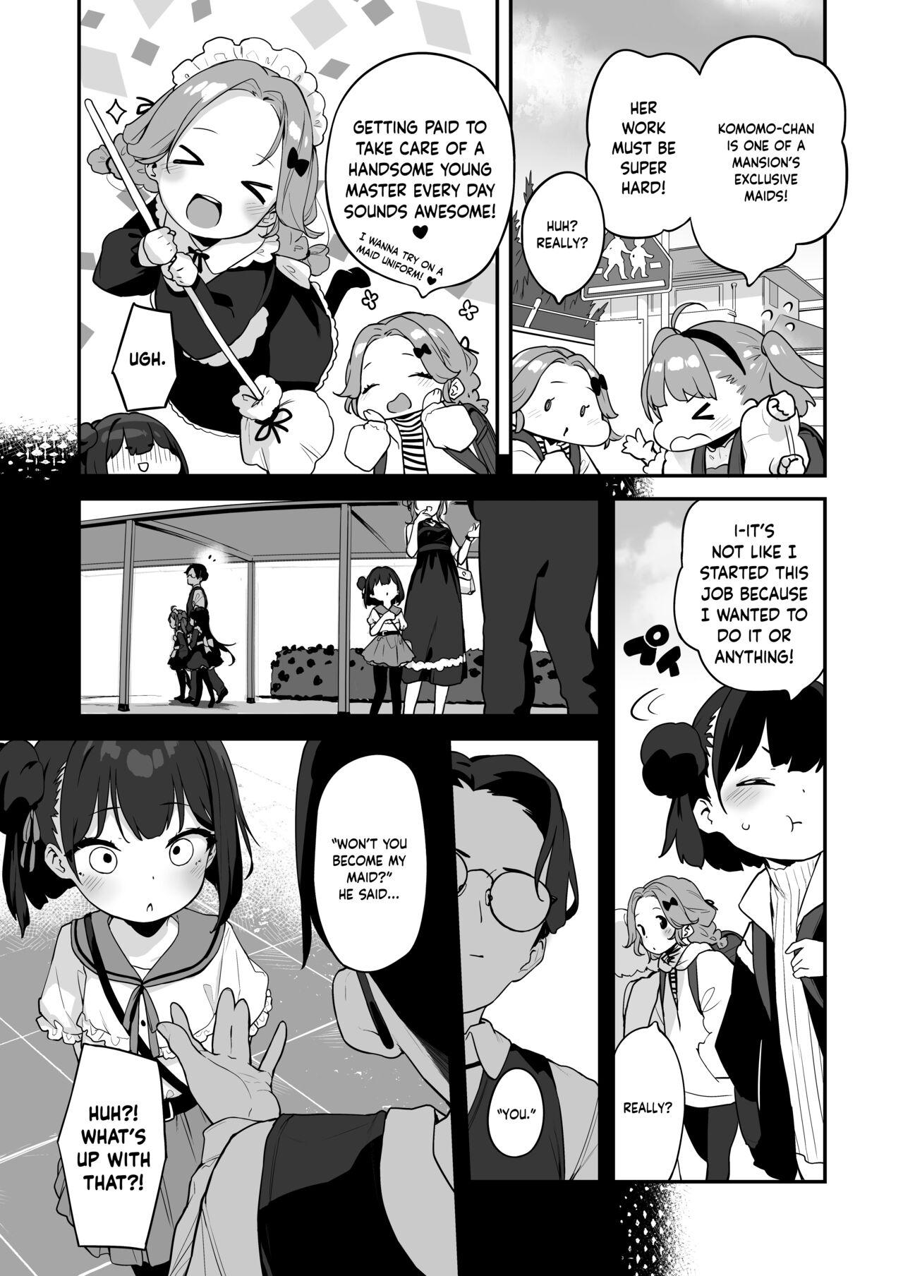 Eating Komomo wa Goshujinsama Senyo no Ryoana Nikubenki Loli Maid | Komomo is a Loli Maid Cum Dump With All Holes Only for Her Master - Original Booty - Page 9