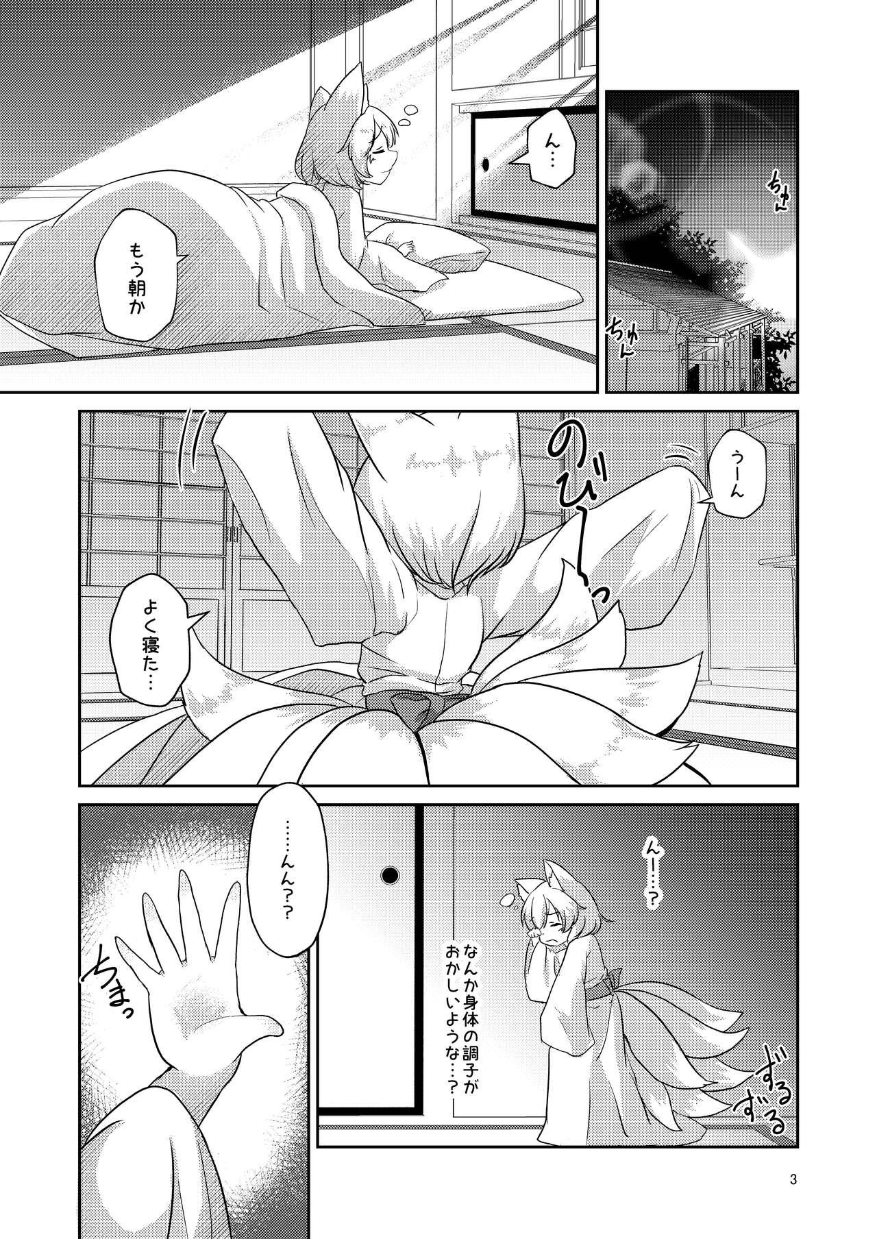 Chacal Loli Ran-sama wa Hatsujouki!? - Touhou project Hardcorend - Page 3