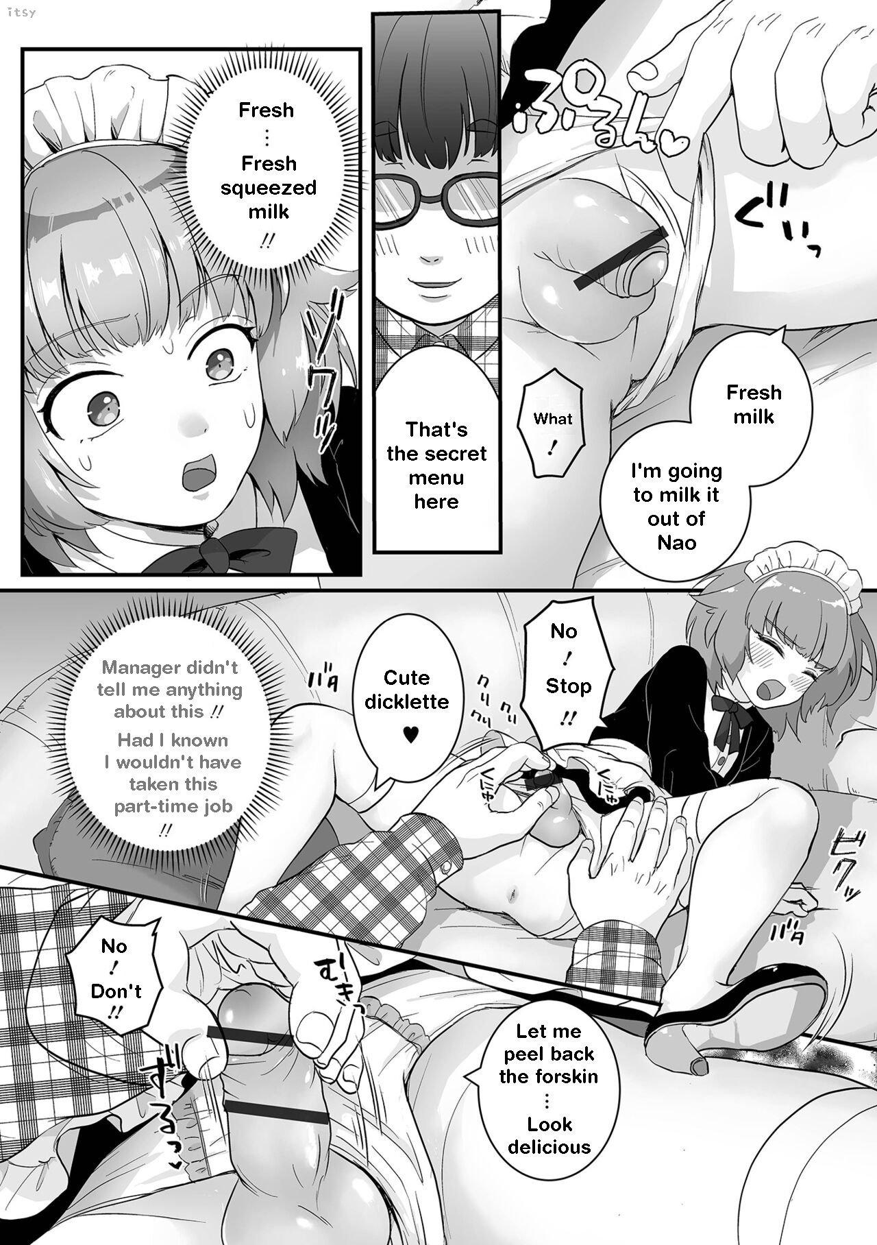 Hot Cunt Shinmai Maid Hajimete no Okyuuji | New Maid's first time Lover - Page 4