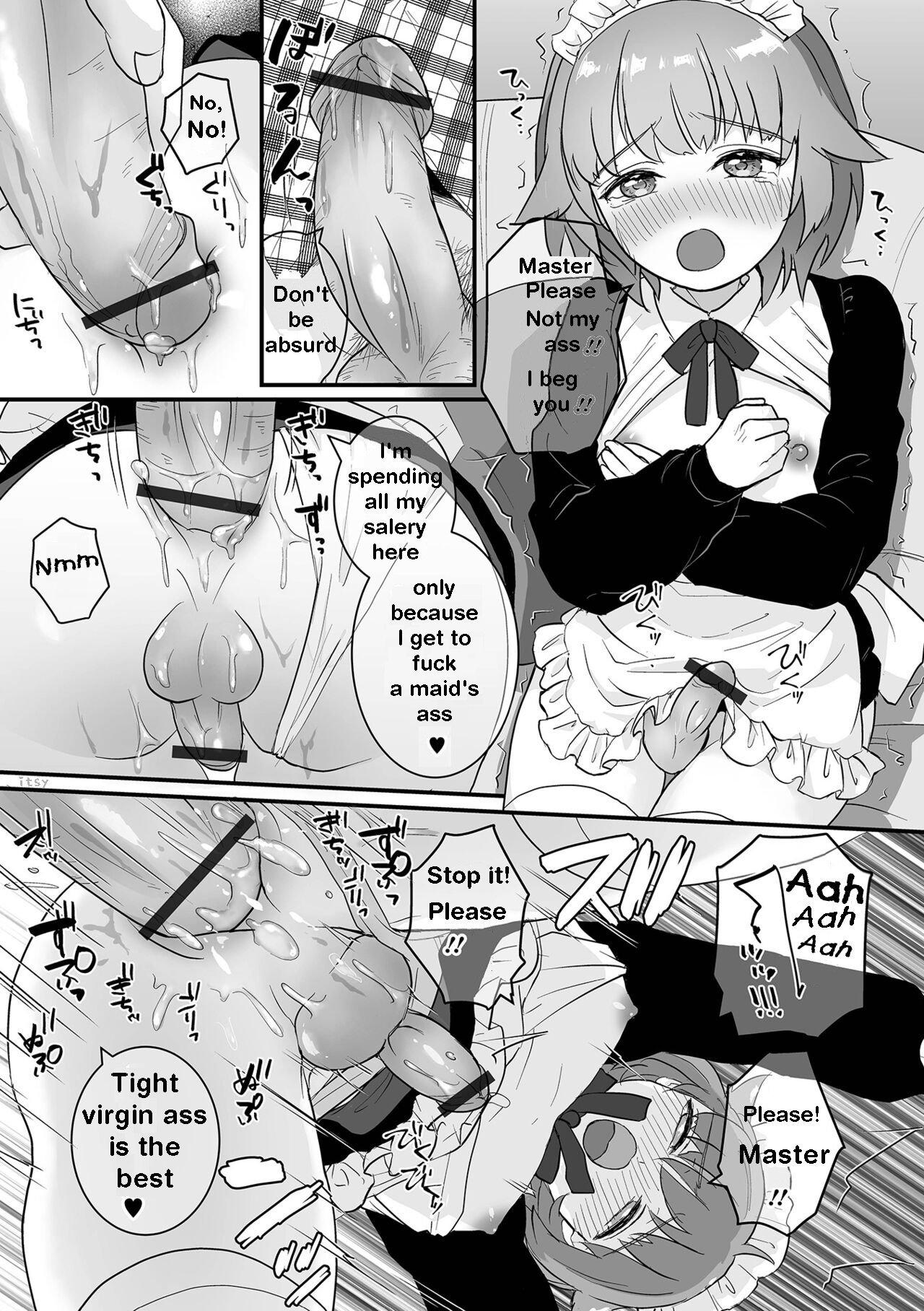 Hot Cunt Shinmai Maid Hajimete no Okyuuji | New Maid's first time Lover - Page 9