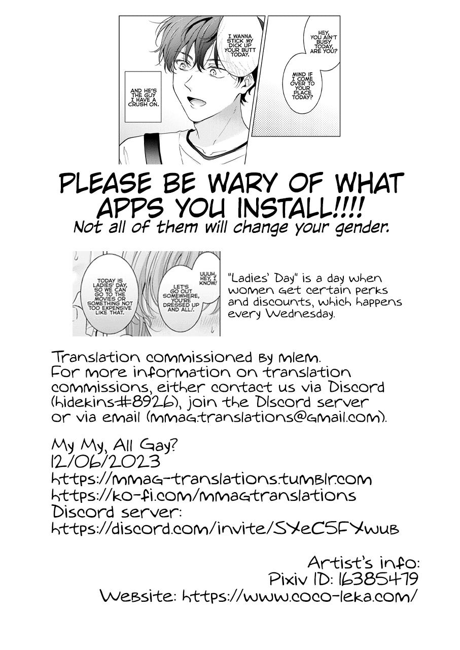 Bubble Butt Seitenkan Appli no Tadashii Tsukaikata | How to use Gender-Changing Apps Properly - Original Amadora - Page 77