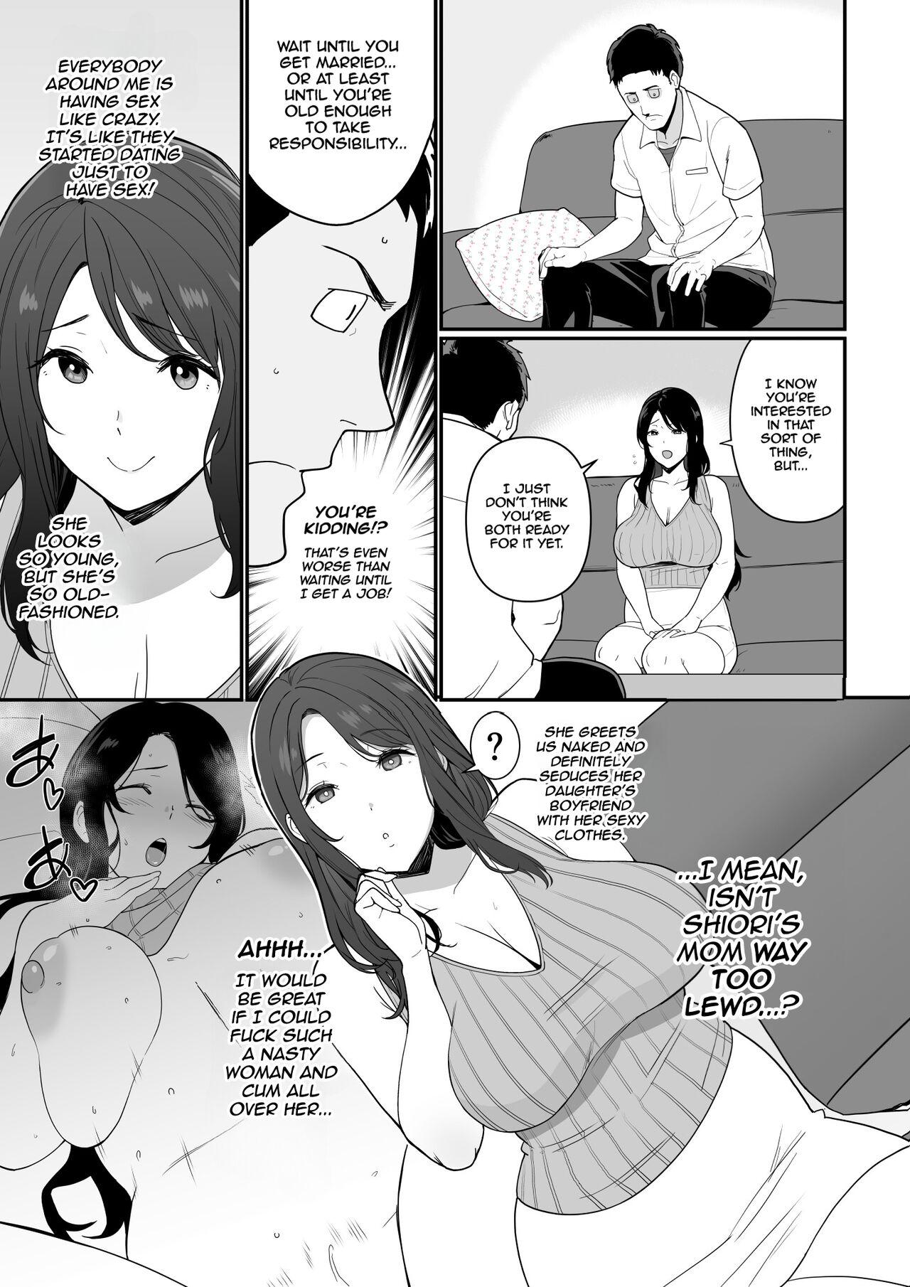 Mmf Kanojo no Mama ga H Sugite Gaman Dekinai | My Girlfriend's Mom is too Lewd, so I couldn't Hold Back. - Original Students - Page 6