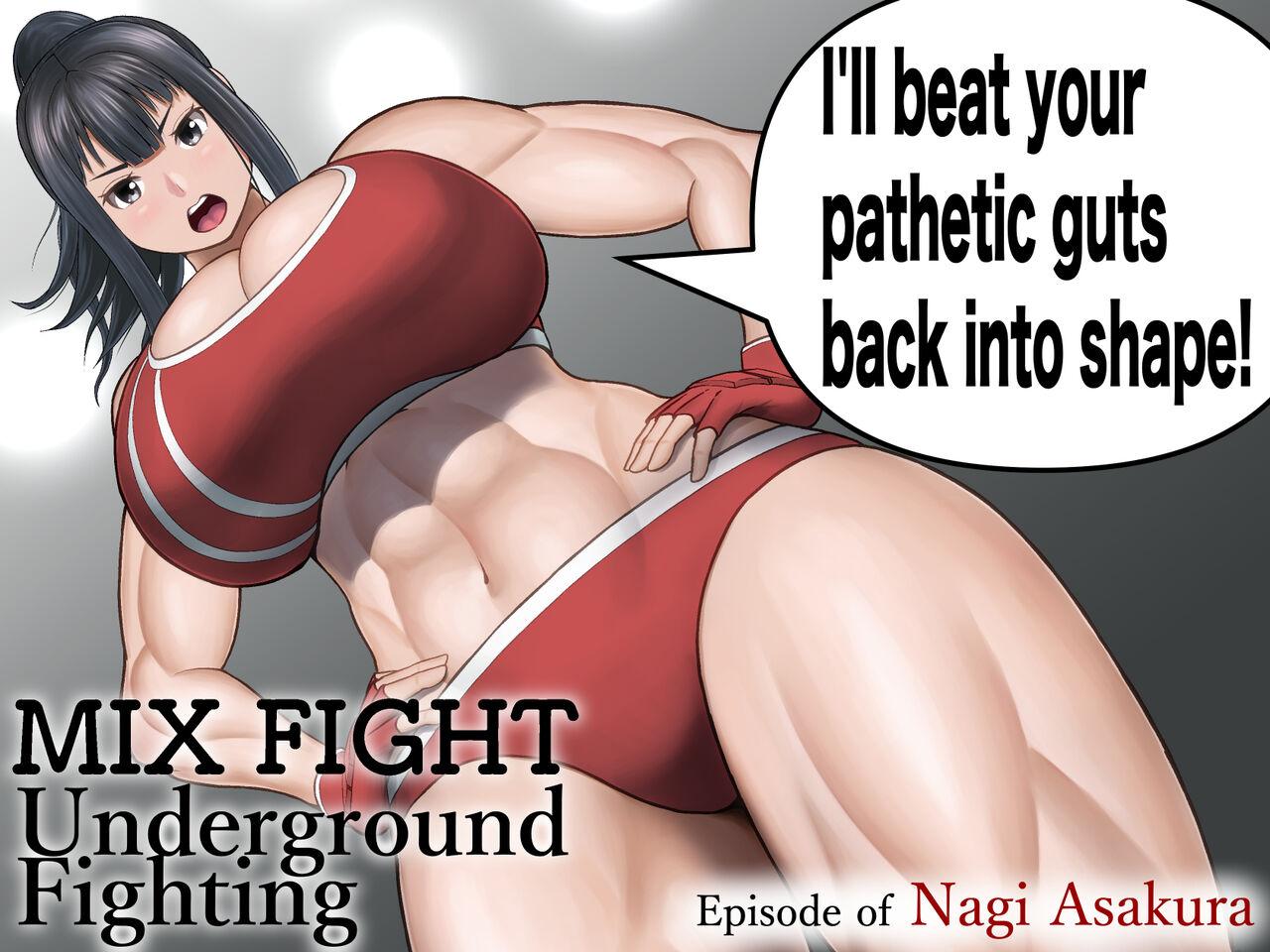 [Utoisa] MIX FIGHT  Chika Kakutou ~Asakura Nagi Hen~ |  MIX FIGHT Underground Fighting Episode of Nagi Asakura  [English] 0