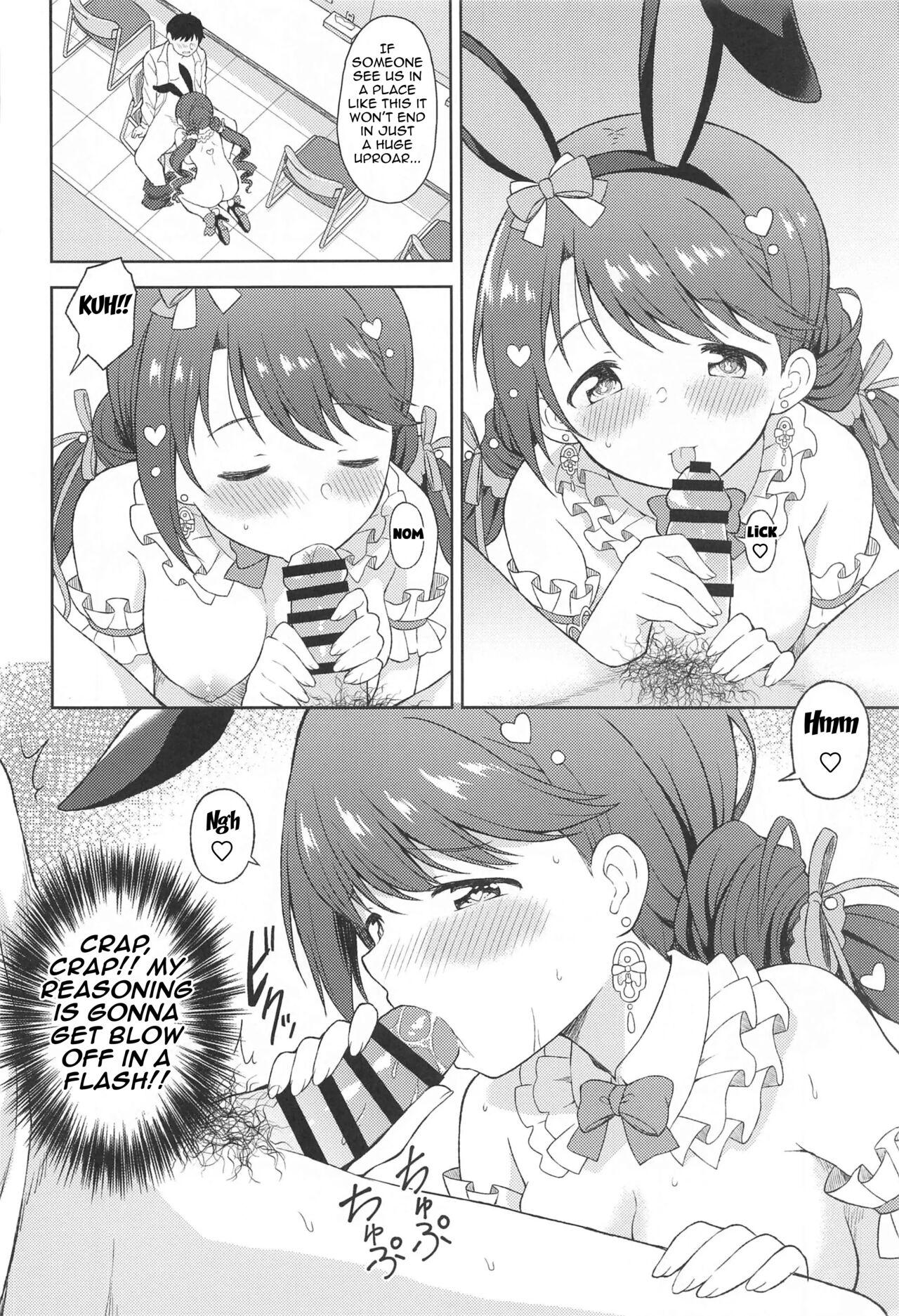 Female Orgasm Hatsujou Uzuki to Himitsu no Ecchi | Secret sex with Uzuki in heat - The idolmaster Selfie - Page 9
