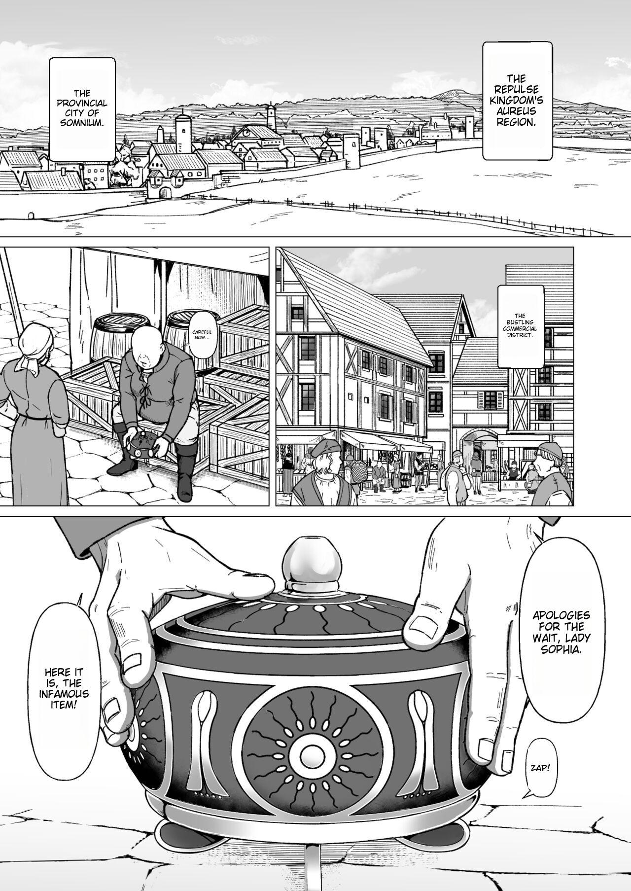 Cogida Gyoushounin Dirk to Mahou no Kouro | Peddler Dirk and the Magic Incense Burner - Original Titfuck - Page 4