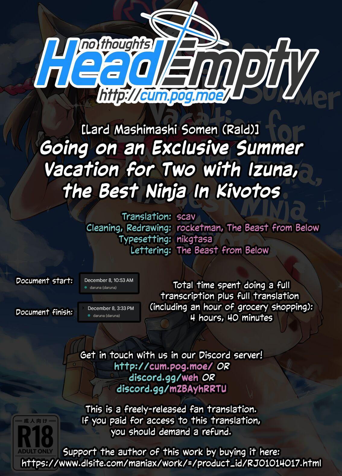 Kivotos Saikou no Ninja to Sugosu Futarikiri no Kaki Kyuuka | Going on an Exclusive Summer Vacation for Two with Izuna, the Best Ninja In Kivotos 25
