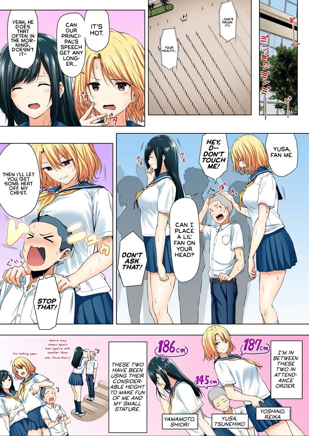 Arrecha [Hachimitsu] Shinchousa 40cm, Kyou mo Omocha ni Saretemasu ~ Dekkai JK no Iinari SEX 1-2 | With a Height Difference of 40cm, I'm Being Toyed with Again Today ~ Sex Yes-Man of Huge High Shool Girls [English] Wife - Picture 3