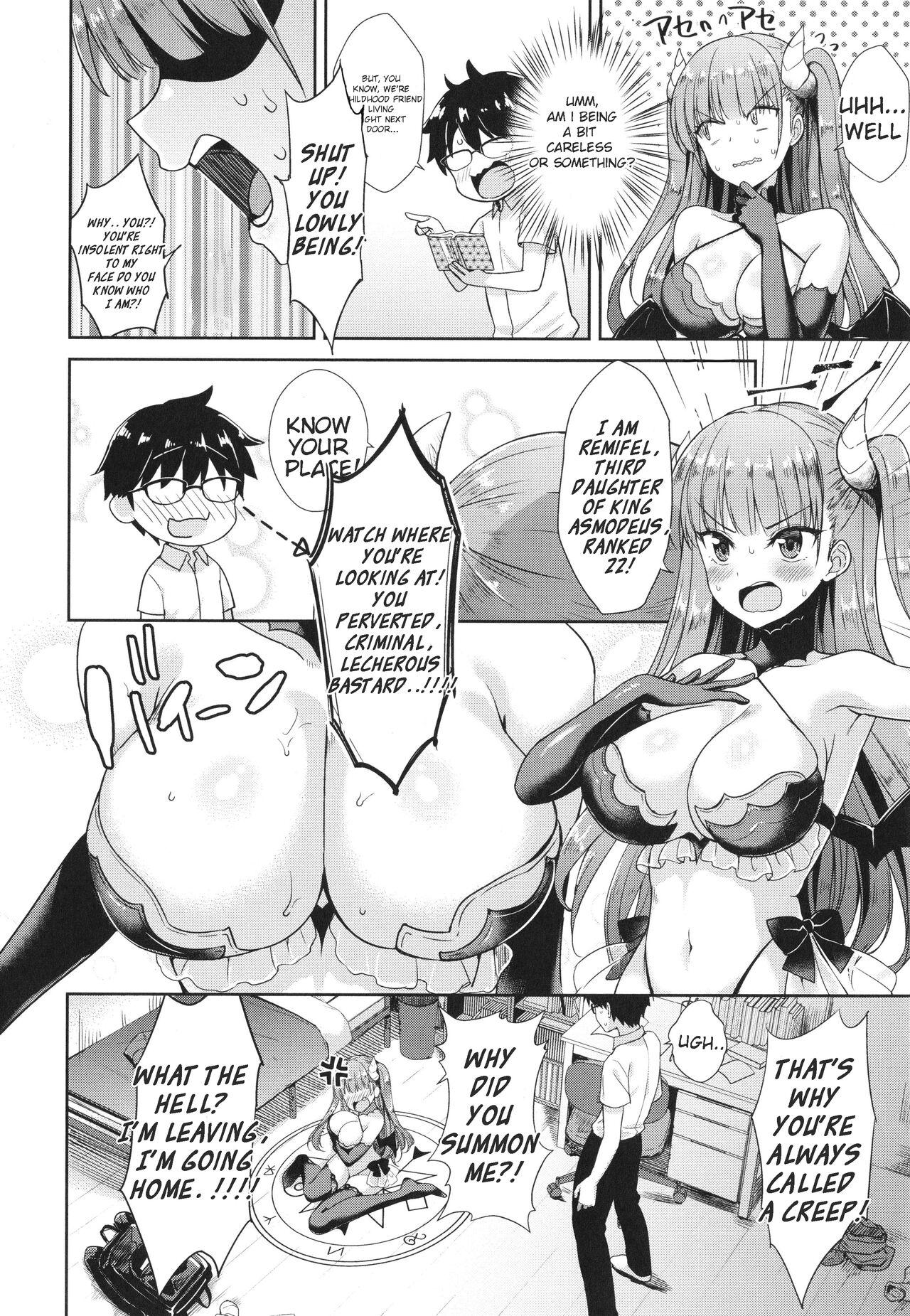 Live [Derauea] Tonari no Succubus-chan Sono 1 | My Neighbor Succubus-chan Part 1 (Tonari no Succubus-chan) [English] [Punny] Girlfriend - Page 4