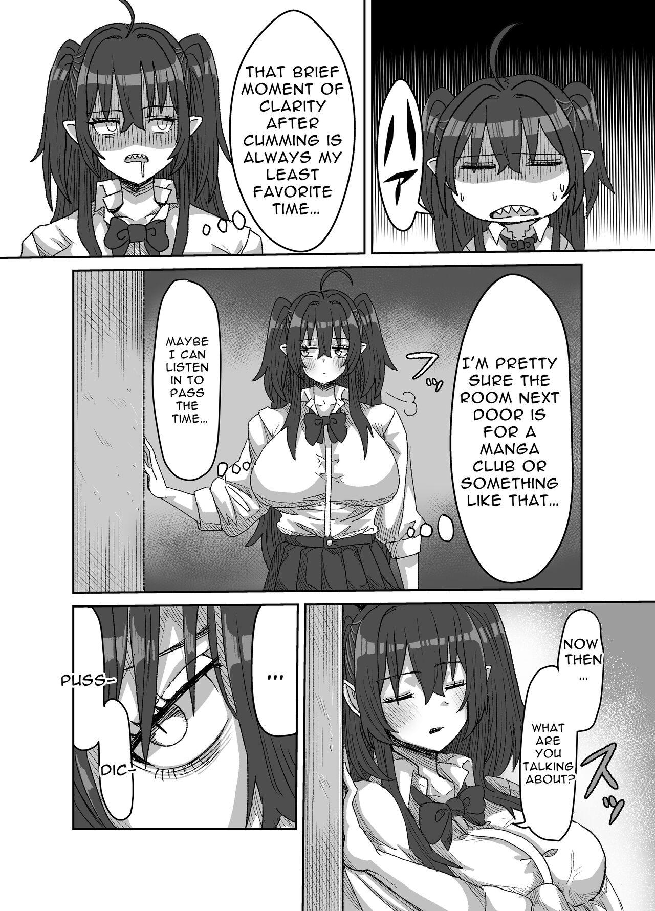 Fuck My Pussy [Sei no Mamono (Sema)] In kyasakyubasu ~Inma to Ijigen ni Tsunagaru Ana~ | Gloomy Succubus ~glory hole connected to another dimension~ [English] [Penguin Piper] [Digital] - Original Fuck - Page 7