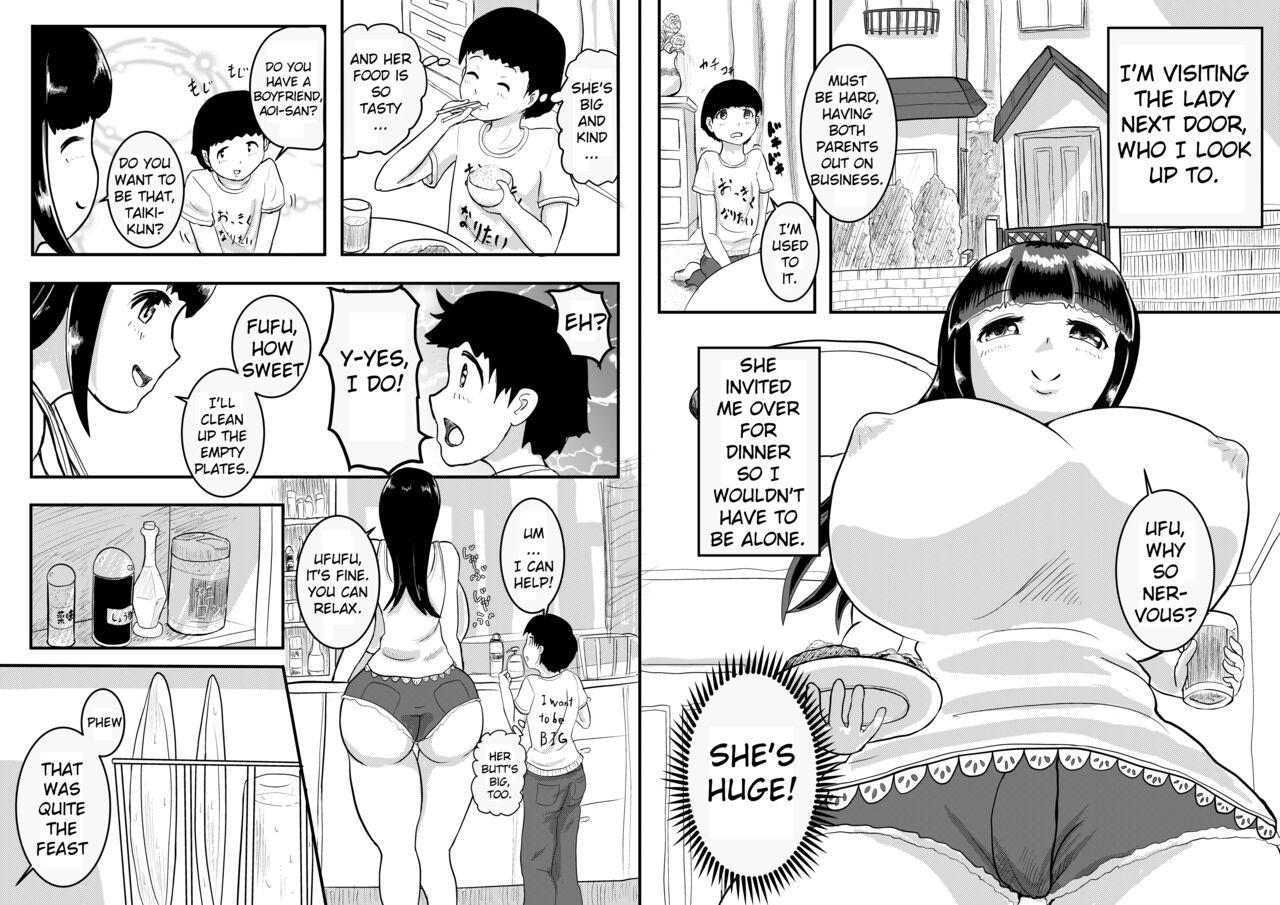 Stockings Tonari no Onee-san | Next Door Oneesan - Original Doggystyle Porn - Page 2