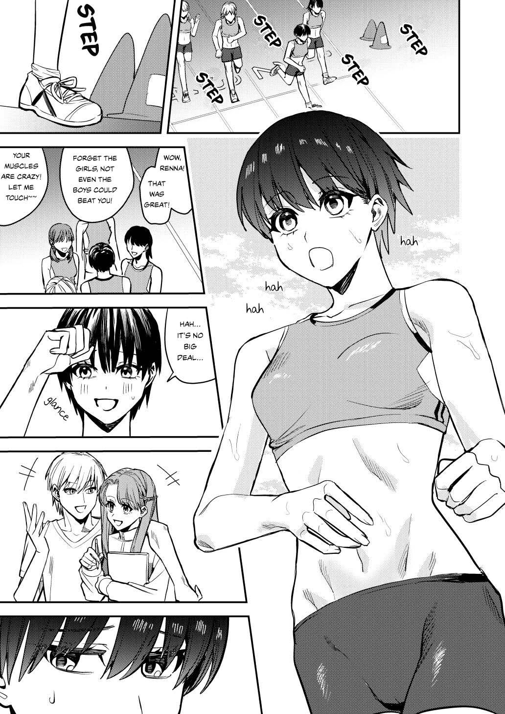 Hardon Rikujoubu no Ore ga Onna ni sarete Kairaku ni Ochiteiku Ohanashi | How I Was Turned Into A Woman, Left The Track Team, And Became A Slut Fisting - Picture 3