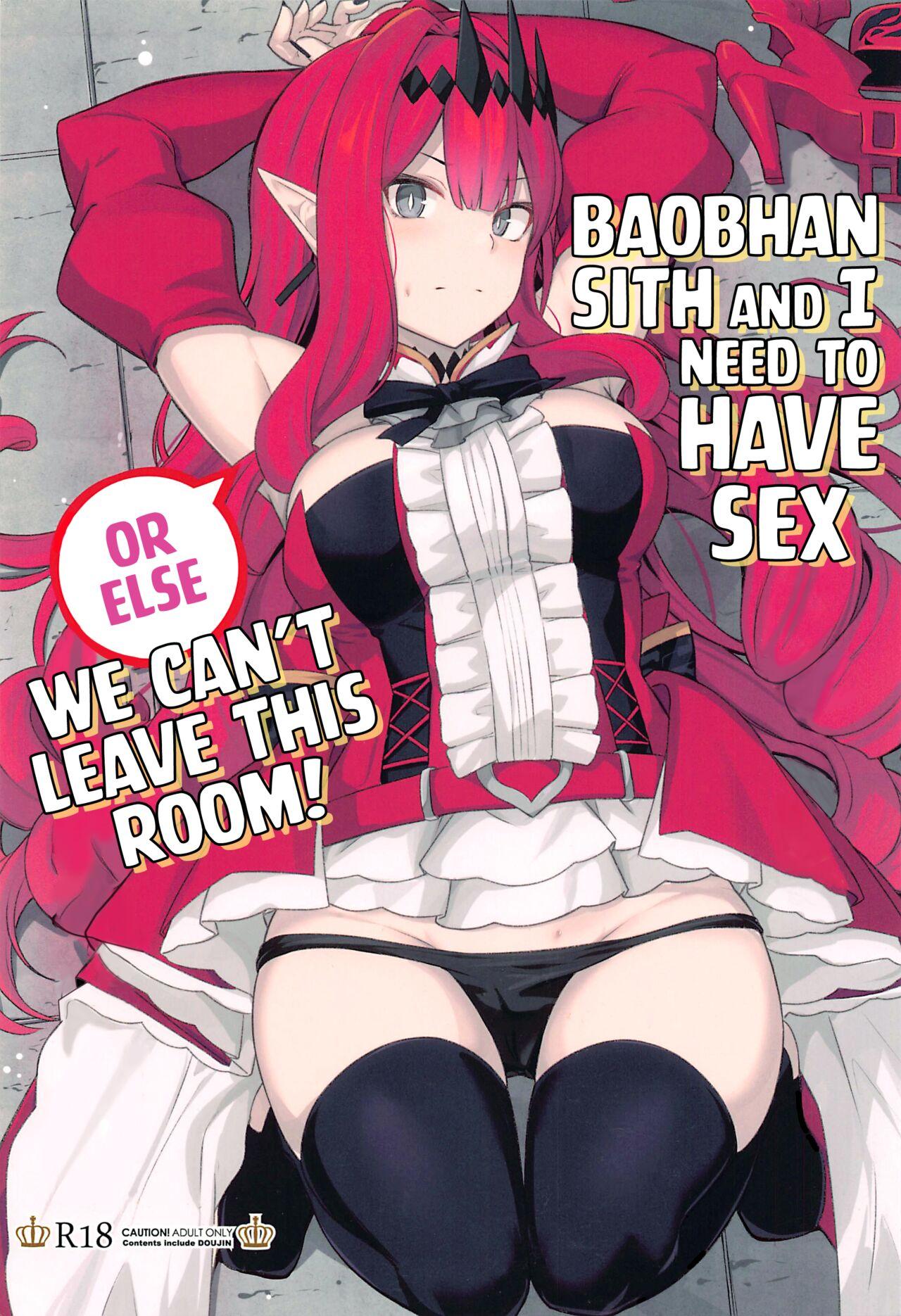 Pinoy Baobhan Sith to SEX Shinai to Derarenai Heya | Baobhan Sith and I Need to Have Sex or Else We Can't Leave This Room! - Fate grand order Women Sucking - Picture 1