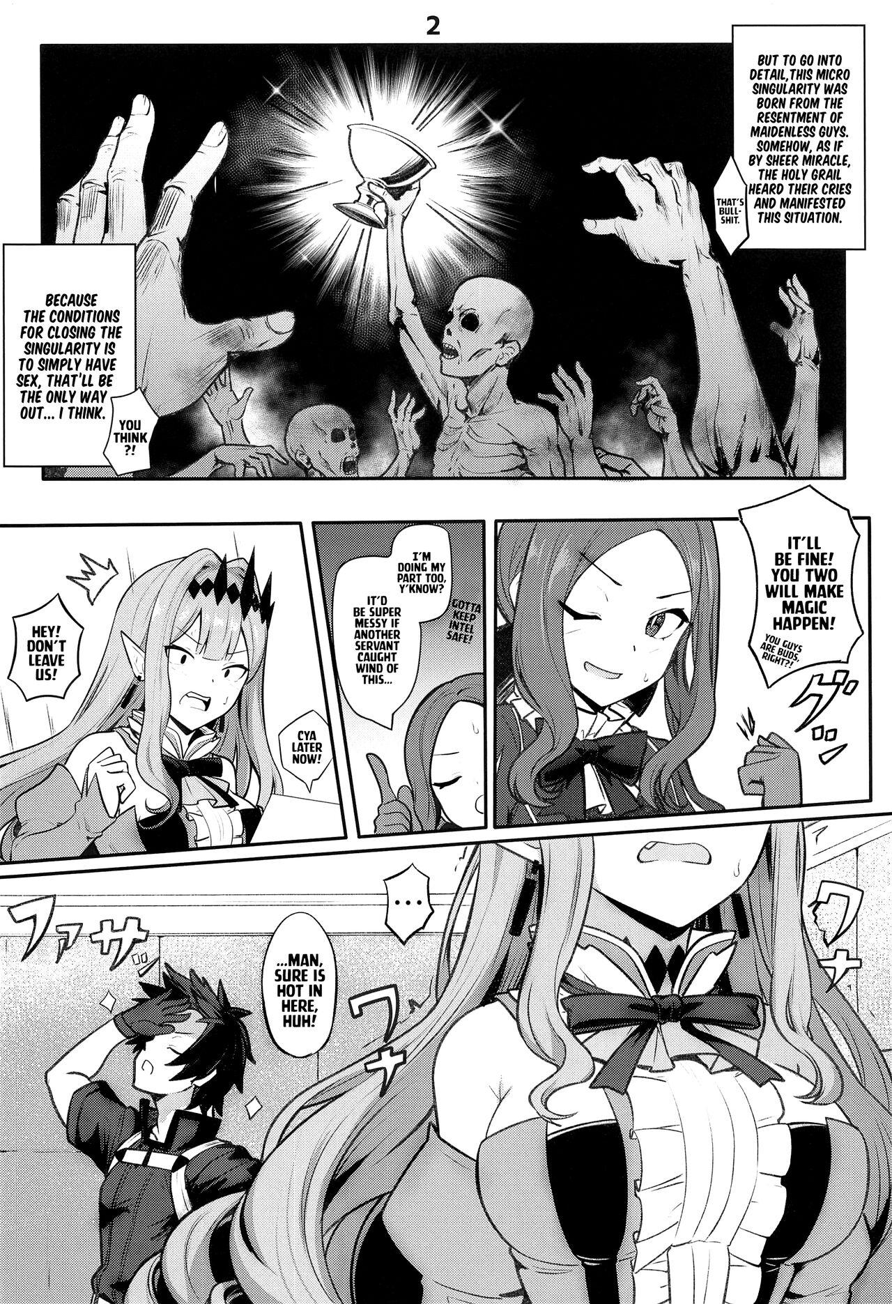 Pinoy Baobhan Sith to SEX Shinai to Derarenai Heya | Baobhan Sith and I Need to Have Sex or Else We Can't Leave This Room! - Fate grand order Women Sucking - Page 3