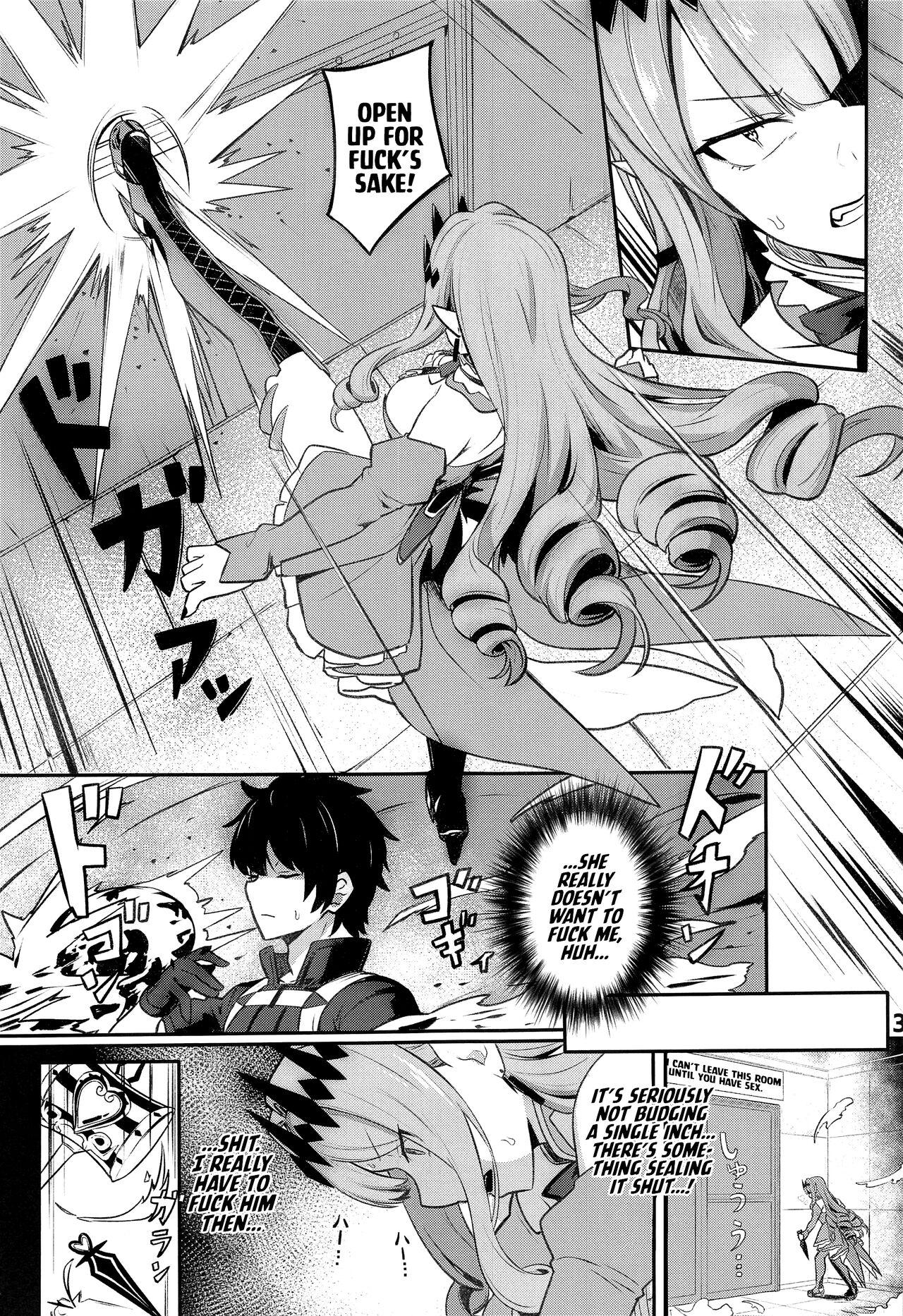 Pinoy Baobhan Sith to SEX Shinai to Derarenai Heya | Baobhan Sith and I Need to Have Sex or Else We Can't Leave This Room! - Fate grand order Women Sucking - Page 4