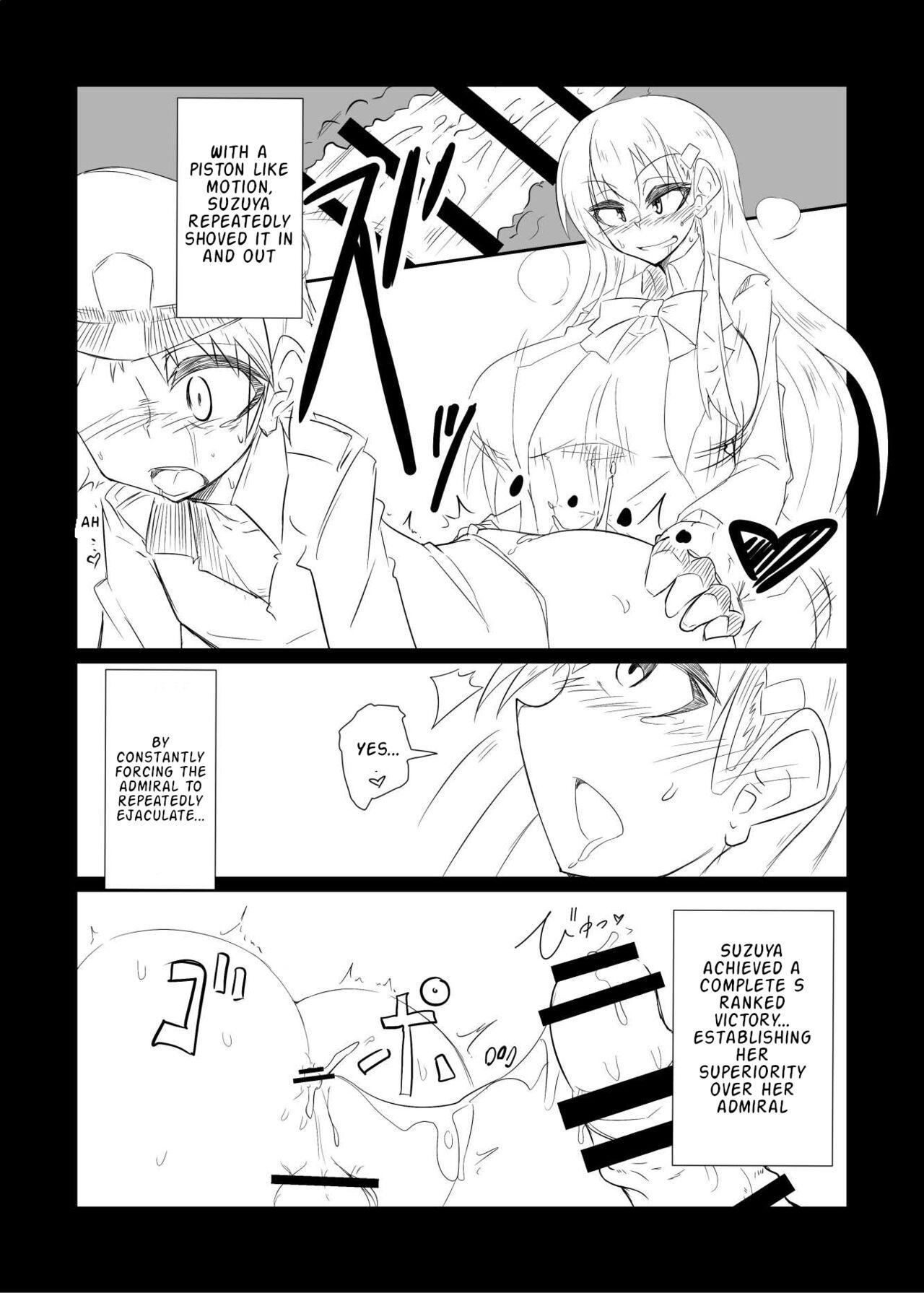Que Suzuya turned the Admiral into Kumano - Kantai collection European Porn - Page 8