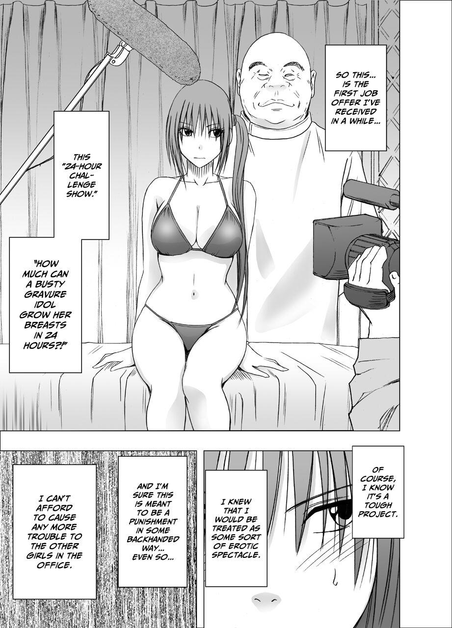 Anime 24 Jikan Taikyu Ero Massaji Sei Haishin No Netto Terebi Derareta Kyonyuu Aidoru ～ Indian Sex - Page 5