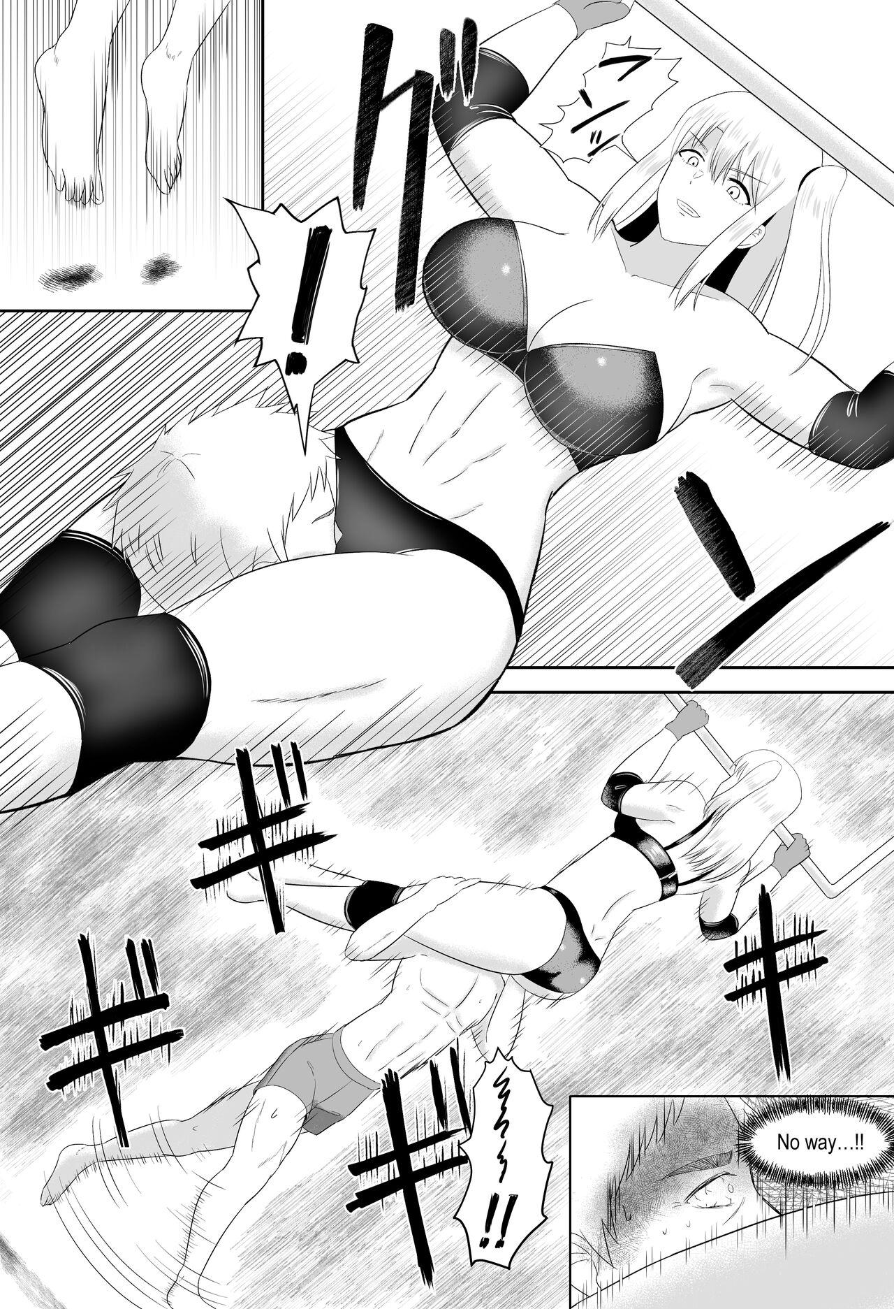 [The Nation of Head Scissors (Vaioovu)] Taiman! -Saki-chan ni Maketakunai!- | Taiman! I Can't Let Saki Beat Me! [English] 16