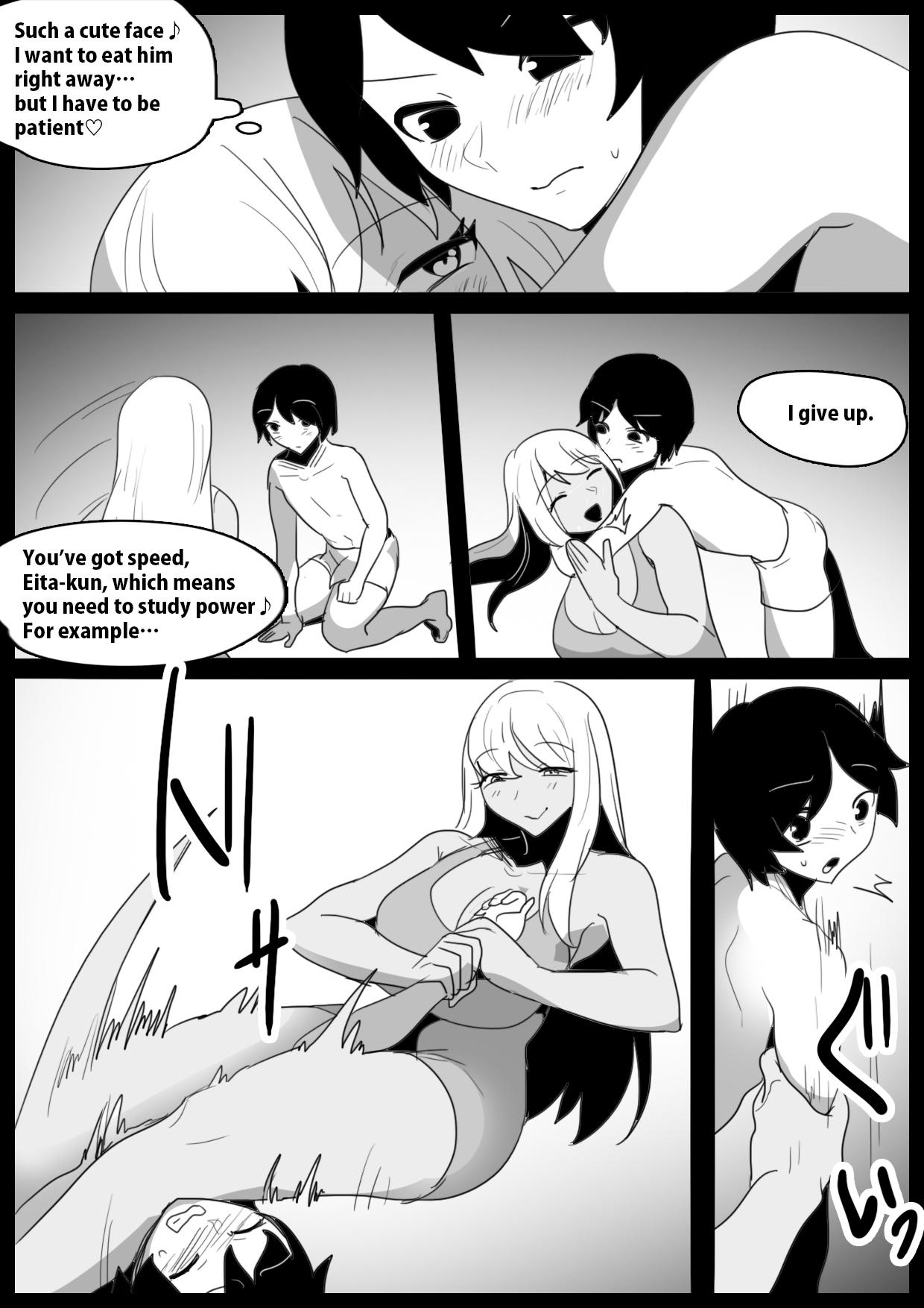 Butouha Futanari Joshi ni Yoru Shota Nikubenki no Tsukurikata | Antagonistic Futanari Girl's Shota Cumdump-ification Instructions 11