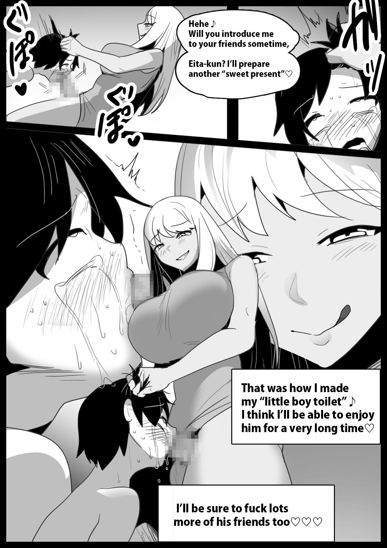 Butouha Futanari Joshi ni Yoru Shota Nikubenki no Tsukurikata | Antagonistic Futanari Girl's Shota Cumdump-ification Instructions 25