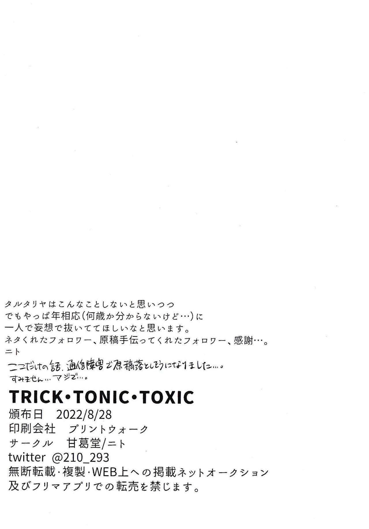 TORIK‐TONIC‐TOXIC 36