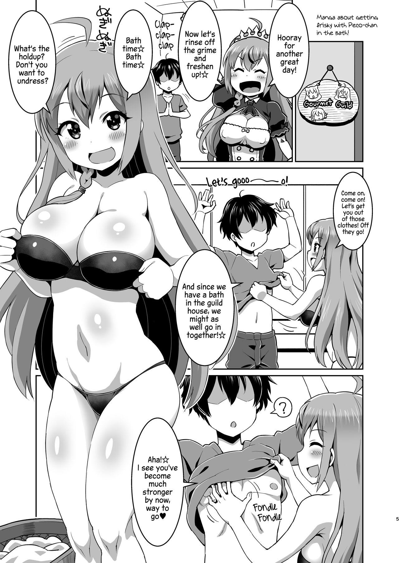 Gay Bang Peco-chan Muccha Kawaii yo ne - Princess connect Slut - Page 4