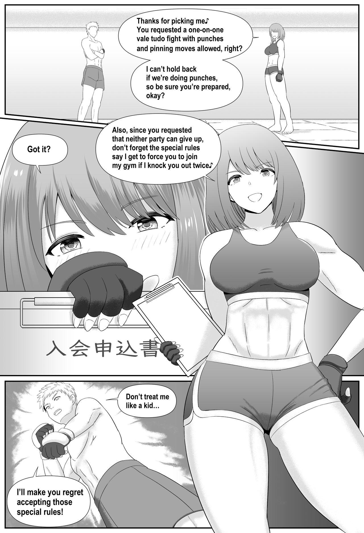 Scissoring Taiman! I Can't Let Megumi Beat Me! - Original Sex Party - Picture 2