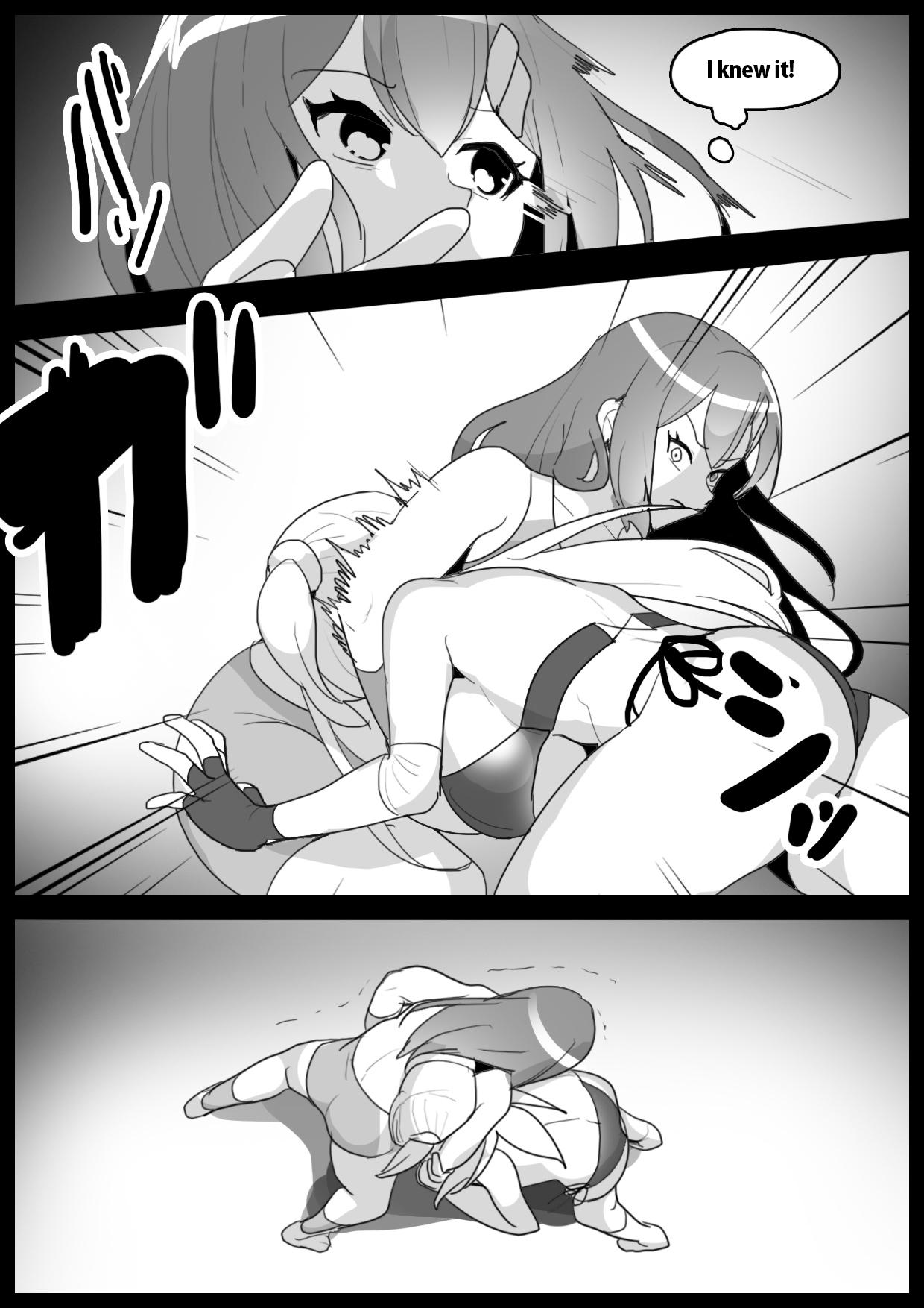 Double Girls Beat! Plus - Yuuna Hiiragi vs Saki - Original Flaca - Page 4