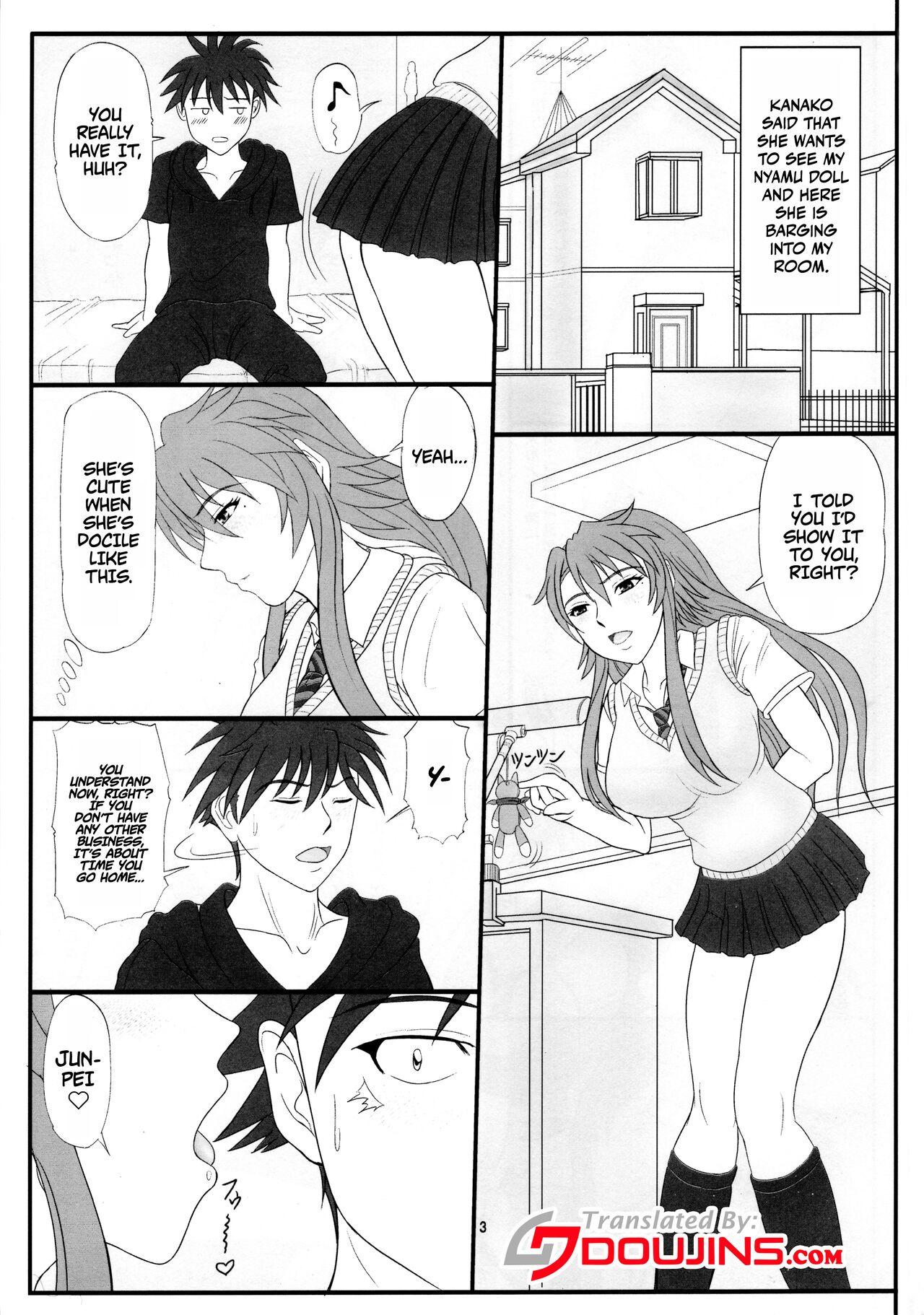 Oral Sex Kanako Oppai! | Kanako's Boobs - Nyan koi Big Tits - Page 2