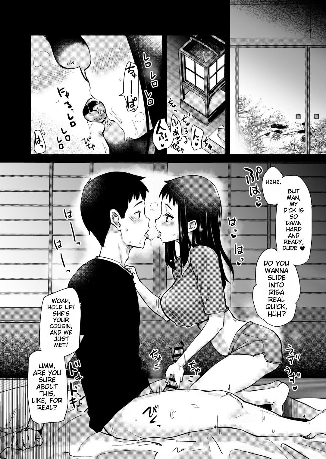[True Seido☆Honpo (Sei☆Shi)] The story of having sex with a cousin whom she has never met before in her mother-in-law's countryside where there is an H custom. [DL version] 13